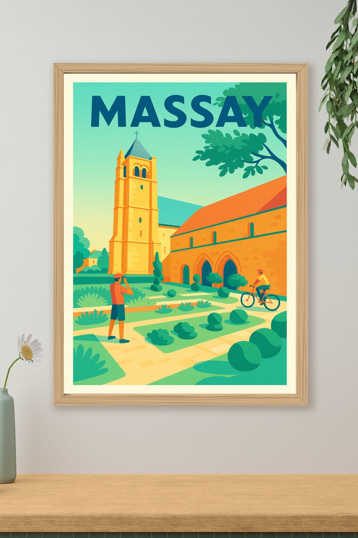 Affiche de Massay - Un havre de paix au cœur du patrimoine