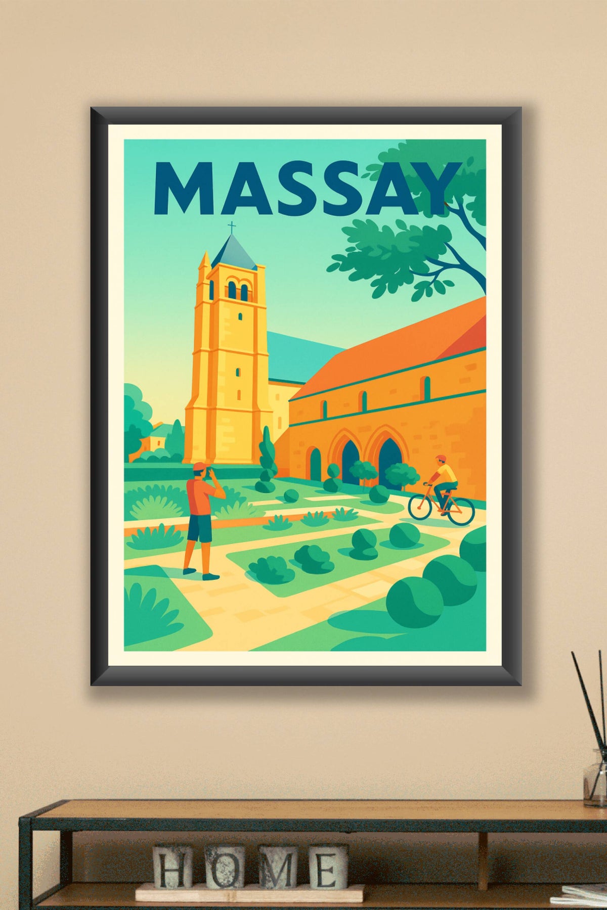 Affiche de Massay - Un havre de paix au cœur du patrimoine