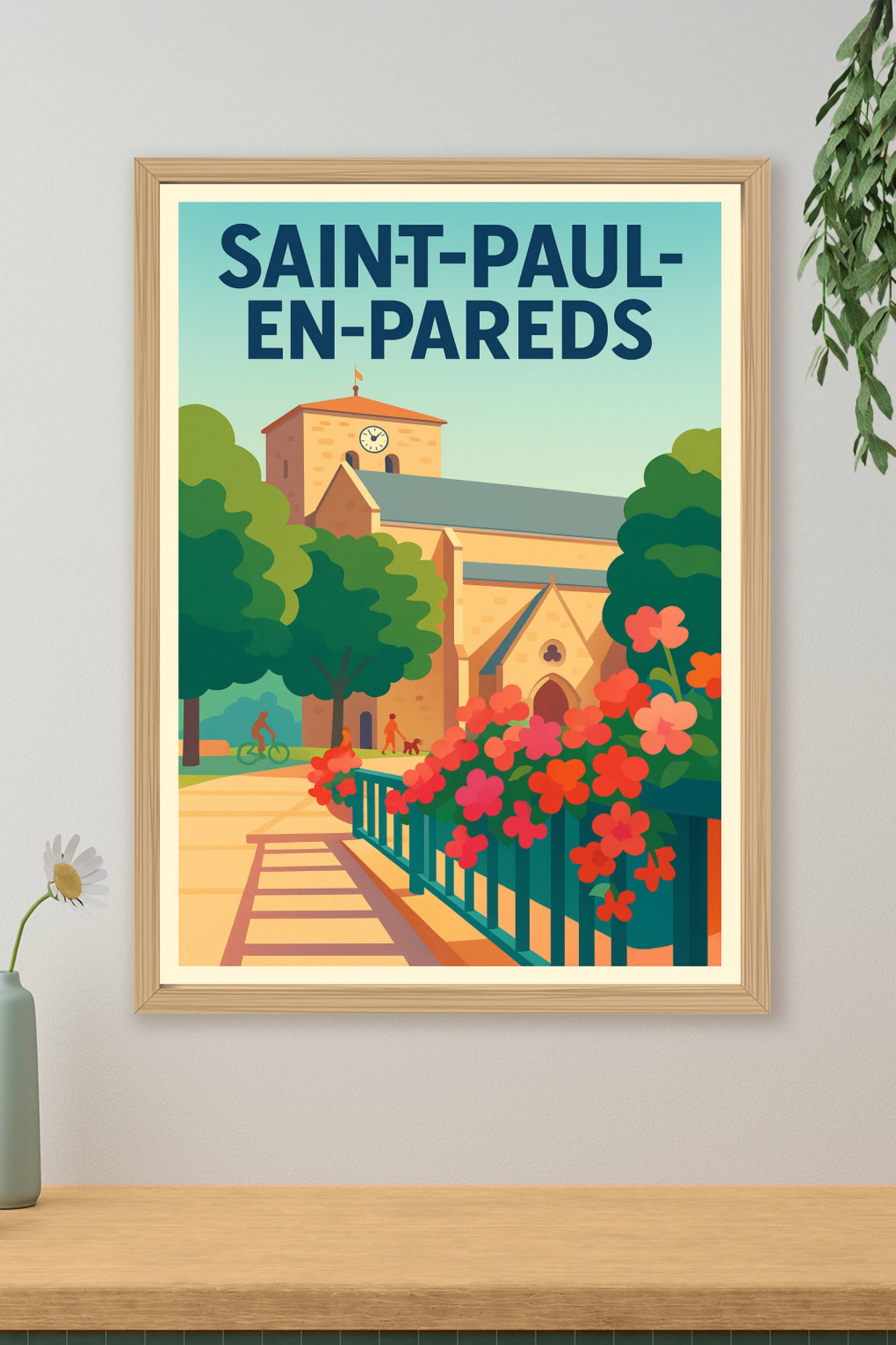 Affiche de Saint-Paul-en-Pareds - Fraîcheur et charme au cœur de la Venise Verte