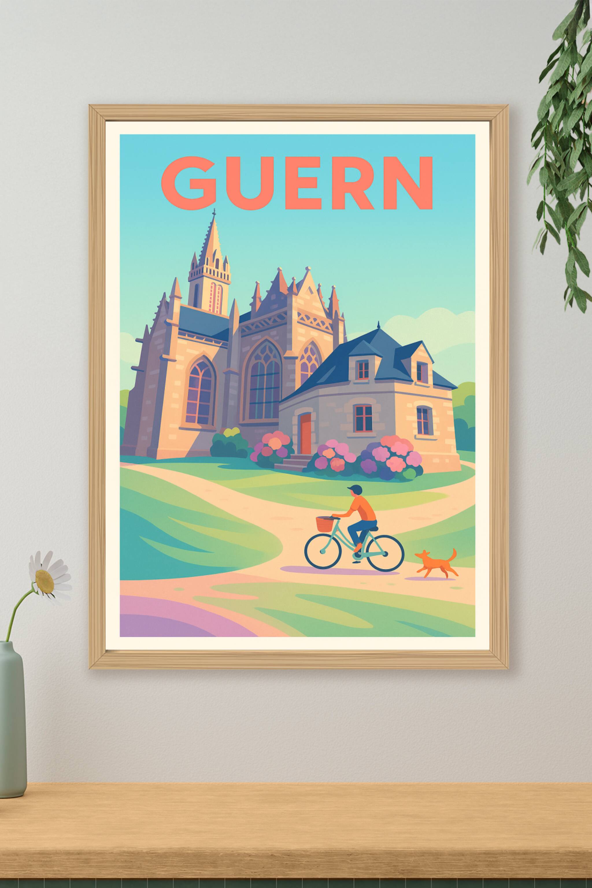 Affiche de Guern - Charmante balade au cœur du patrimoine