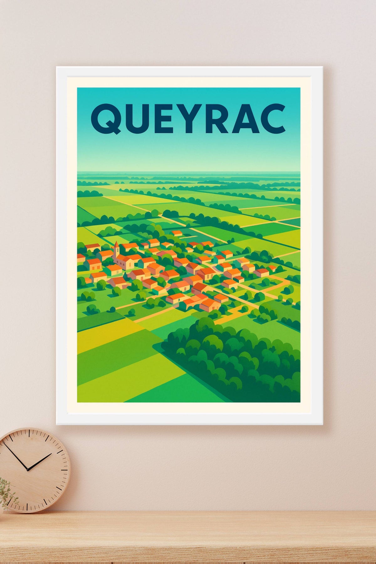 Affiche de Queyrac - Charme bucolique en perspective
