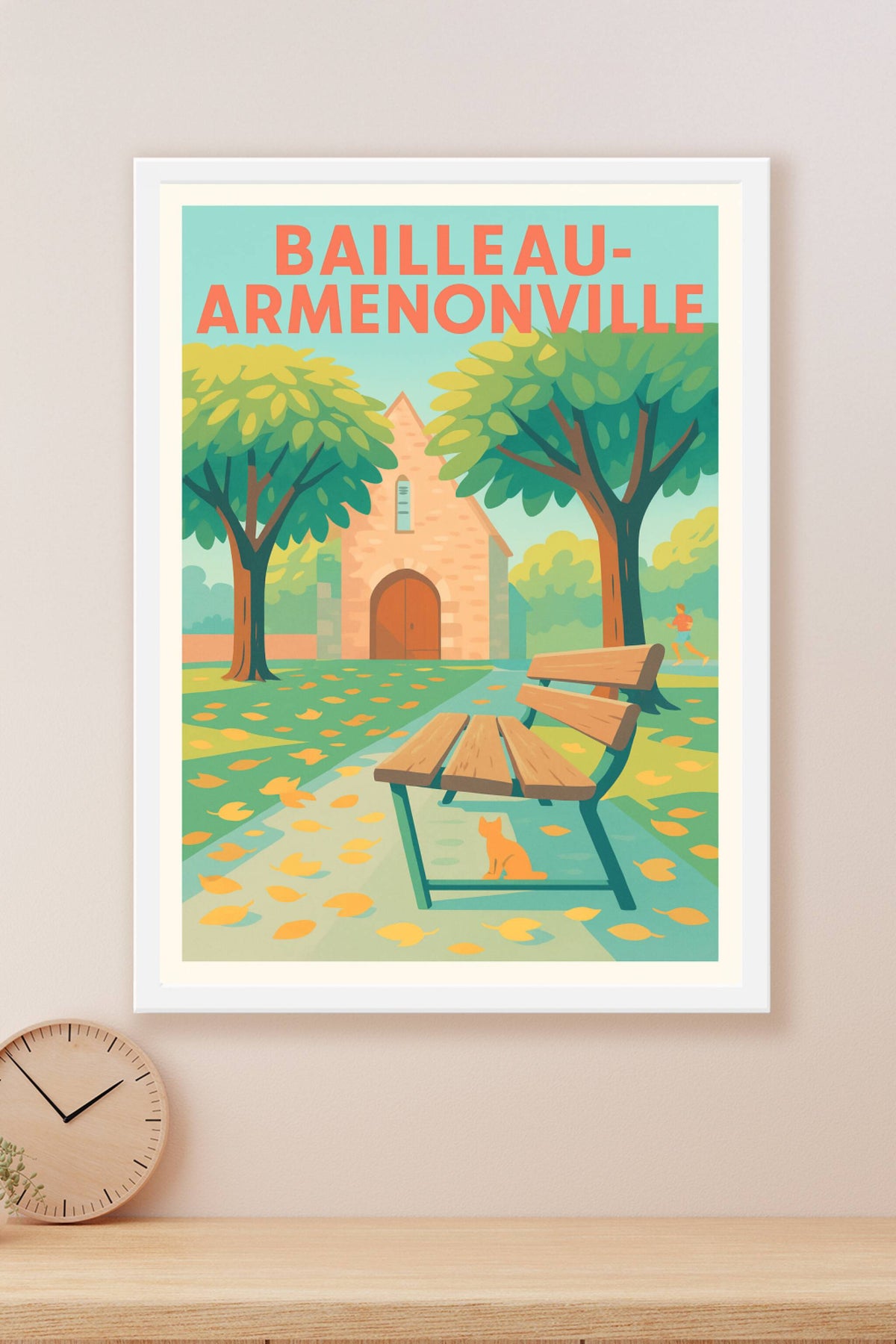 Affiche de Bailleau-Armenonville - Un havre de paix champêtre