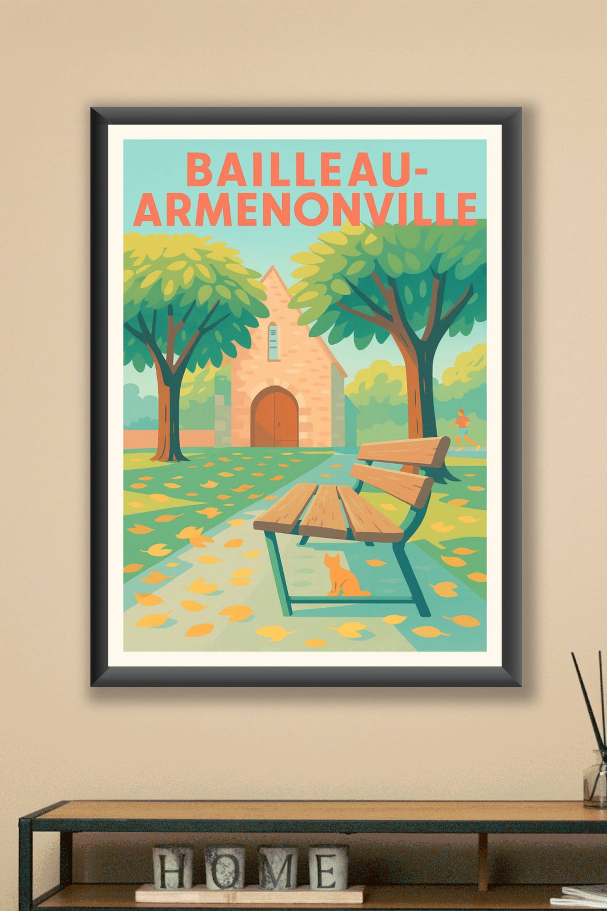 Affiche de Bailleau-Armenonville - Un havre de paix champêtre