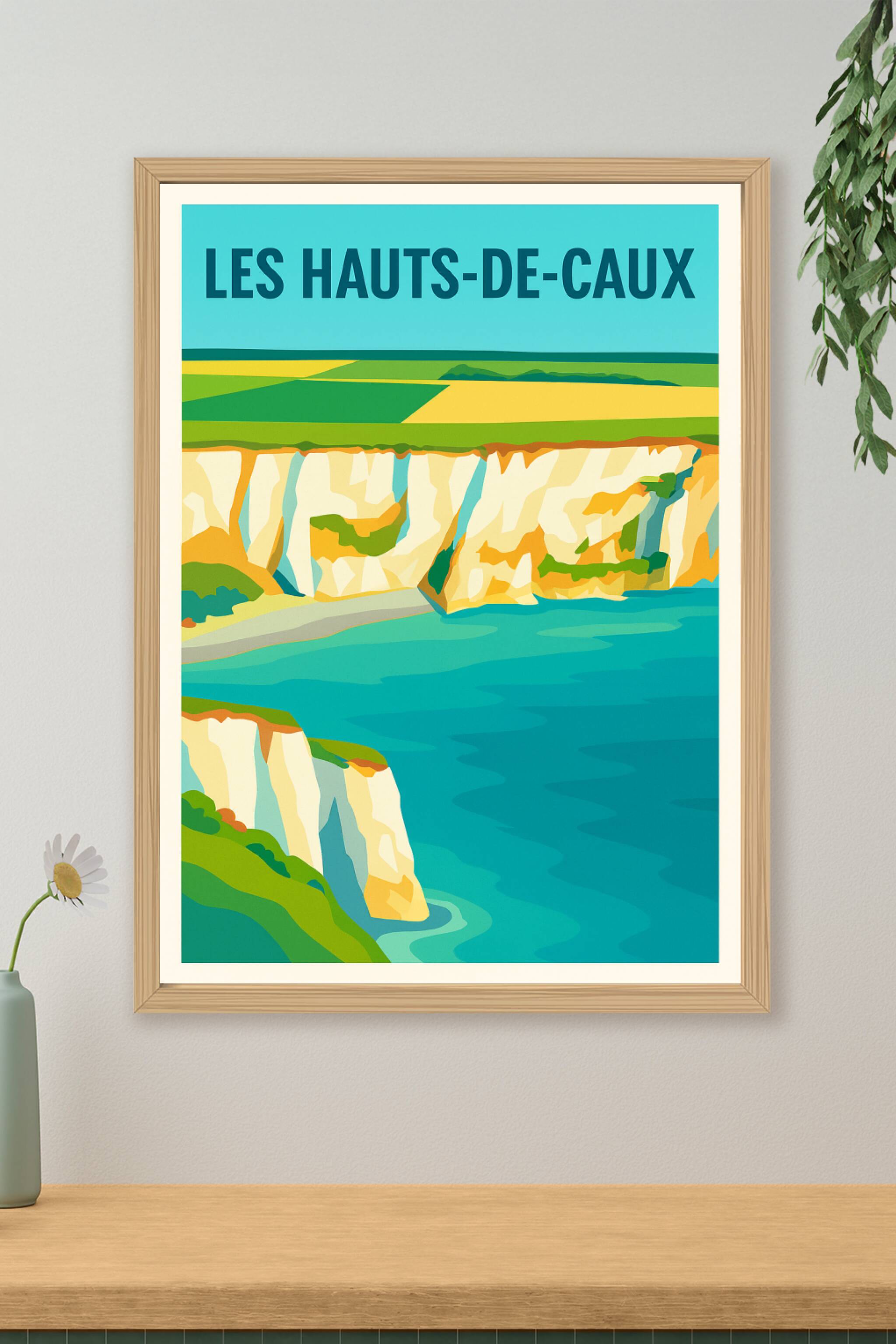 Affiche de Les Hauts-de-Caux - Escapade lumineuse en bord de falaise