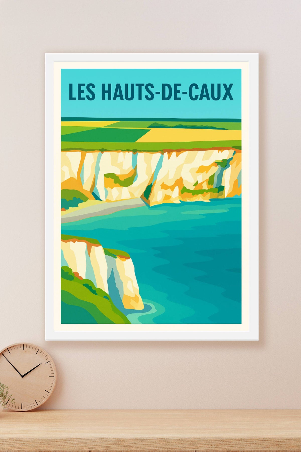 Affiche de Les Hauts-de-Caux - Escapade lumineuse en bord de falaise