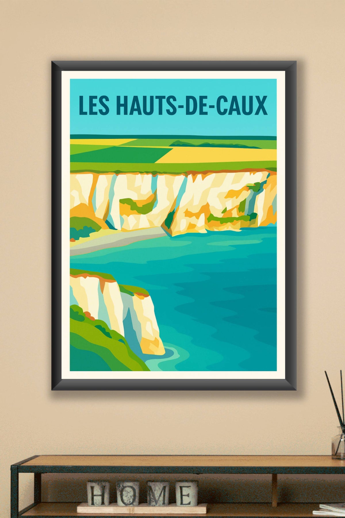 Affiche de Les Hauts-de-Caux - Escapade lumineuse en bord de falaise