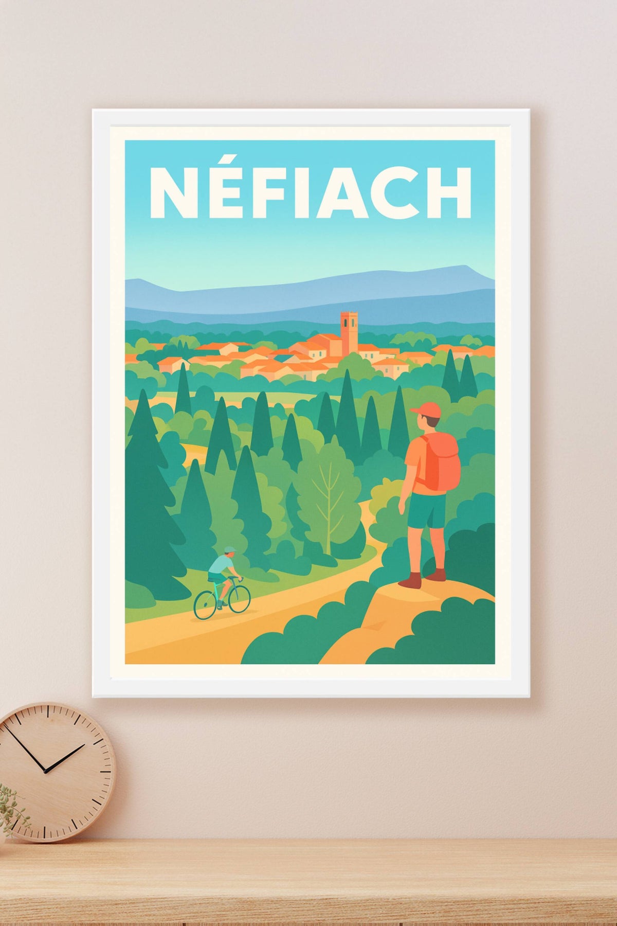 Affiche de Néfiach - Échappée nature au cœur du Pays Catalan