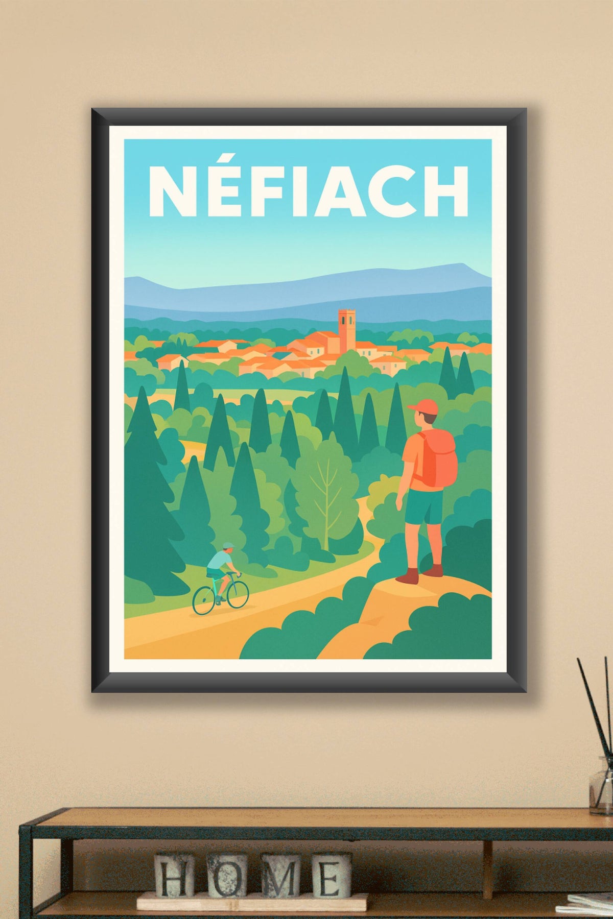 Affiche de Néfiach - Échappée nature au cœur du Pays Catalan