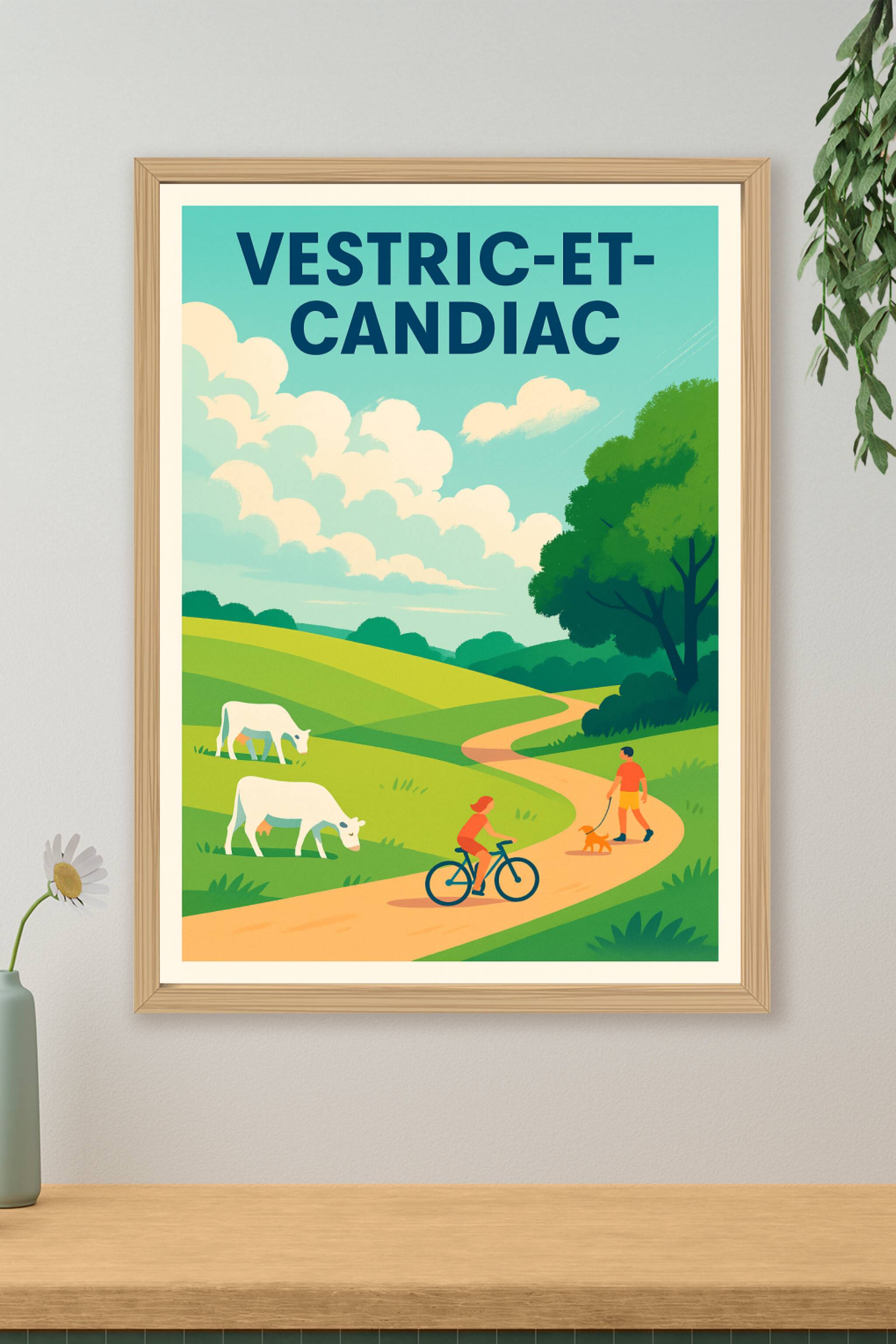 Affiche de Vestric-et-Candiac - Échappée bucolique au cœur de la nature