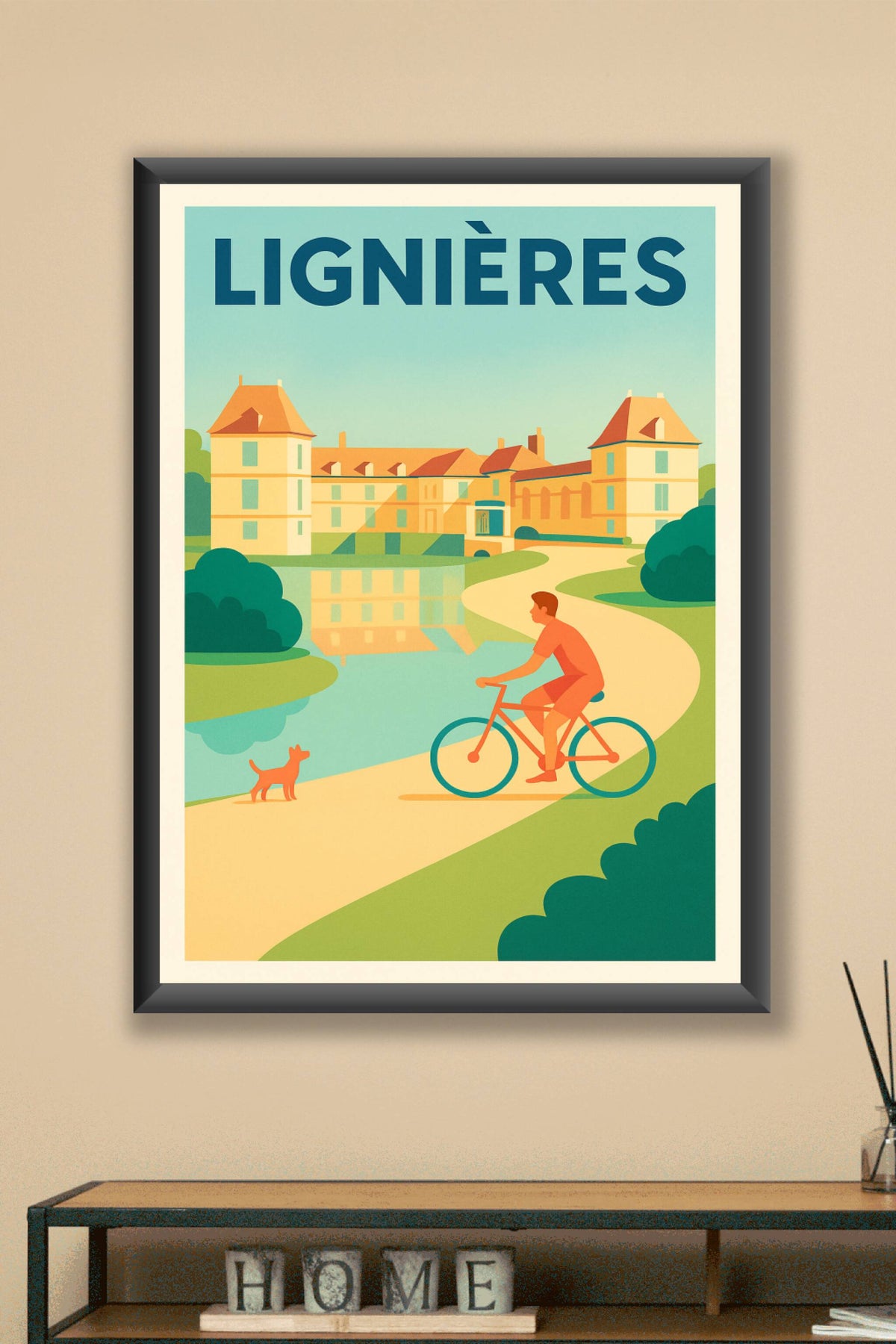 Affiche de Lignières - Balade bucolique au cœur du patrimoine