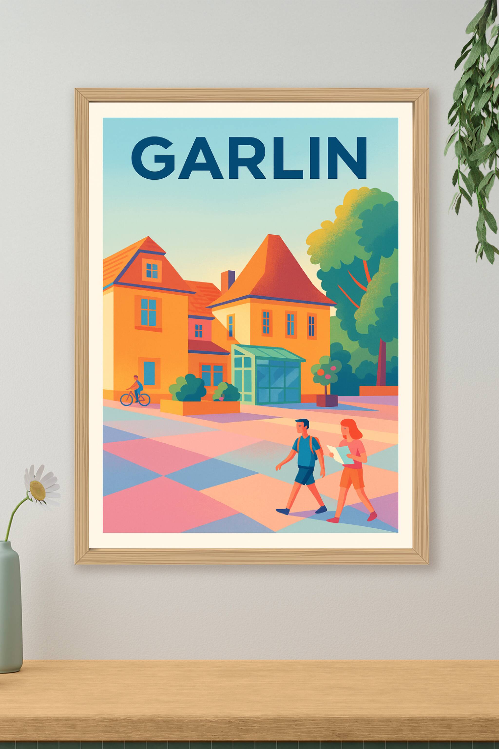 Affiche de Garlin - Charme et douceur d'une ville paisible