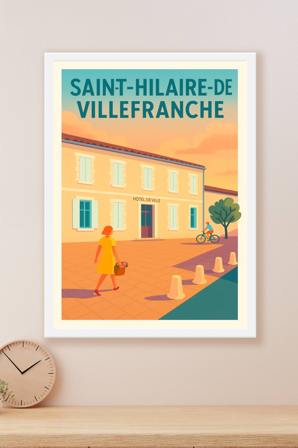 Affiche de Saint-Hilaire-de-Villefranche - Charmante promenade au cœur du village