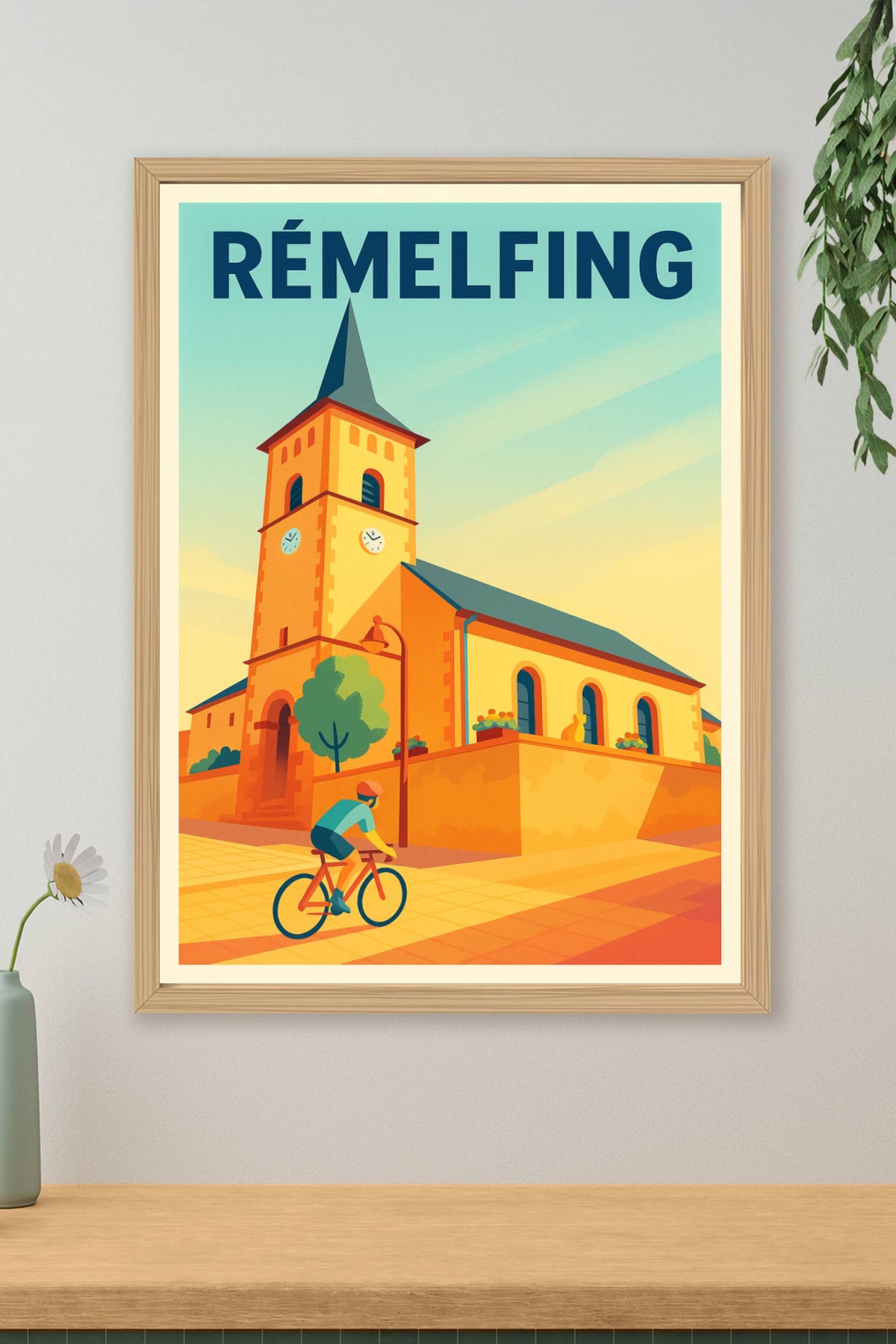 Affiche de Rémelfing - Charme paisible et architecture lumineuse