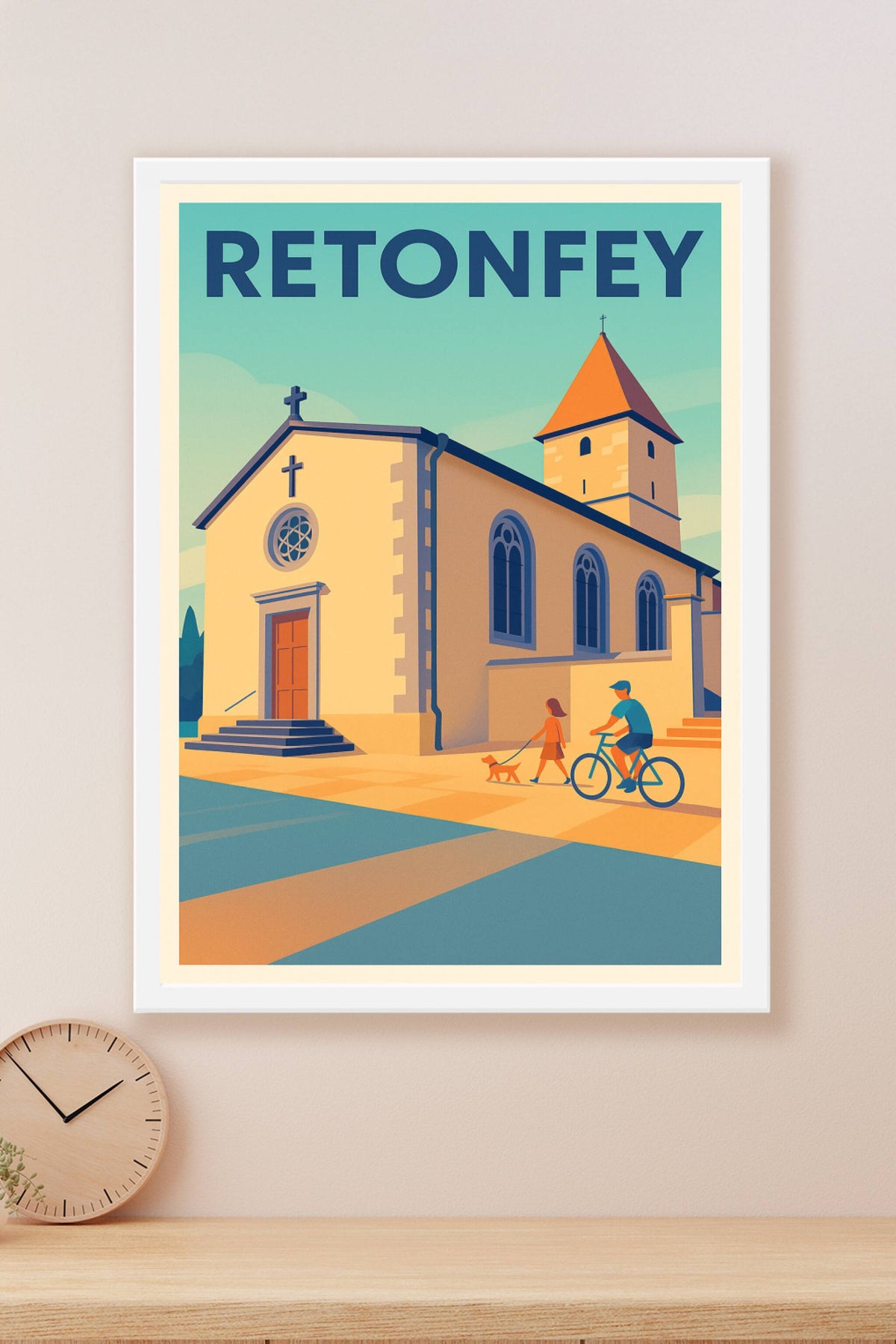 Affiche de Retonfey - Tranquillité et charme au cœur du village