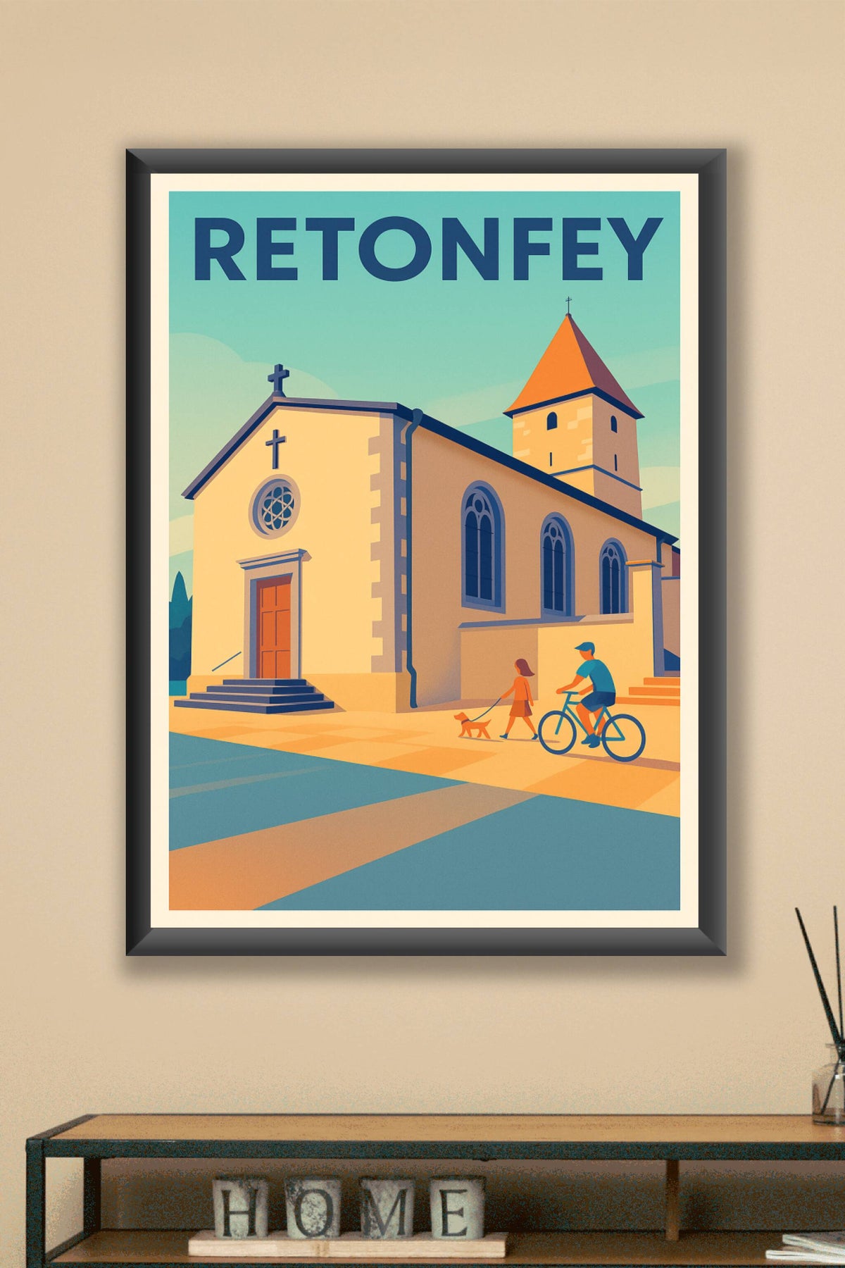 Affiche de Retonfey - Tranquillité et charme au cœur du village