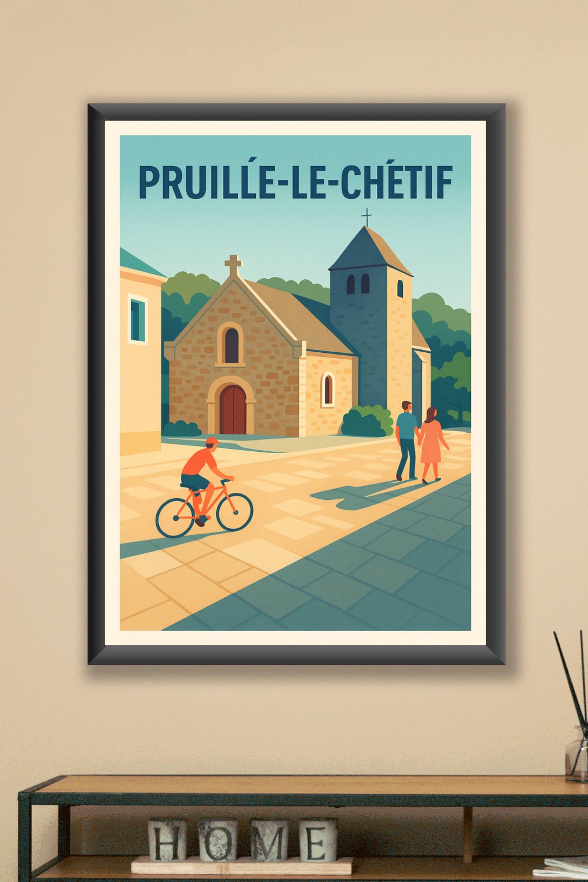 Affiche de Pruillé-le-Chétif - Charme et sérénité à l’ombre de l’église