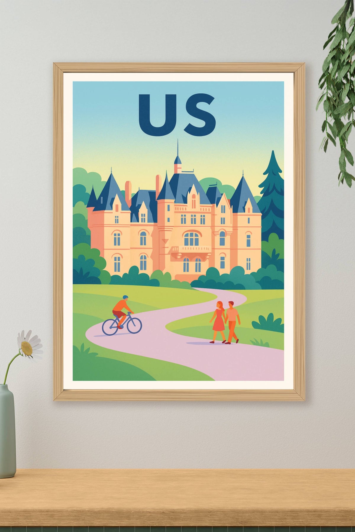 Affiche de Us - Charme et élégance au cœur du domaine