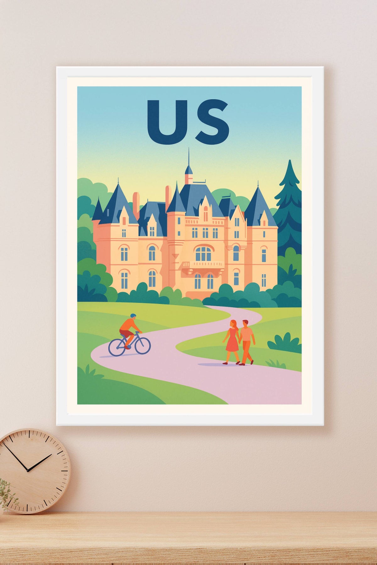 Affiche de Us - Charme et élégance au cœur du domaine