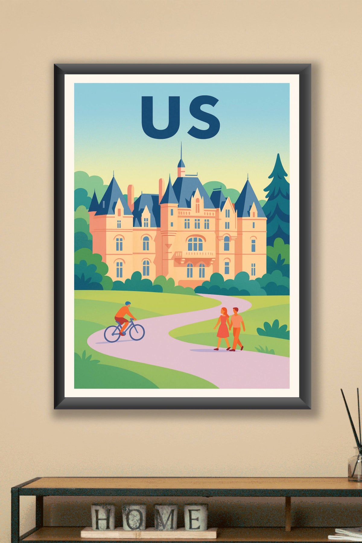 Affiche de Us - Charme et élégance au cœur du domaine