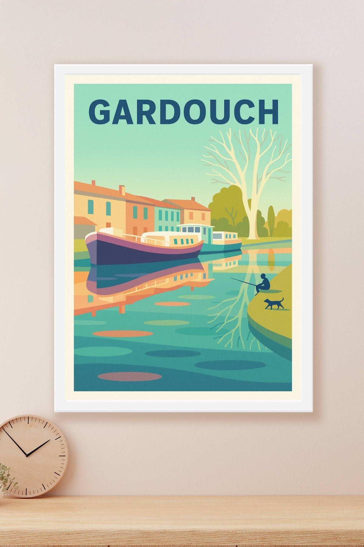 Affiche de Gardouch - Sérénité au fil de l'eau