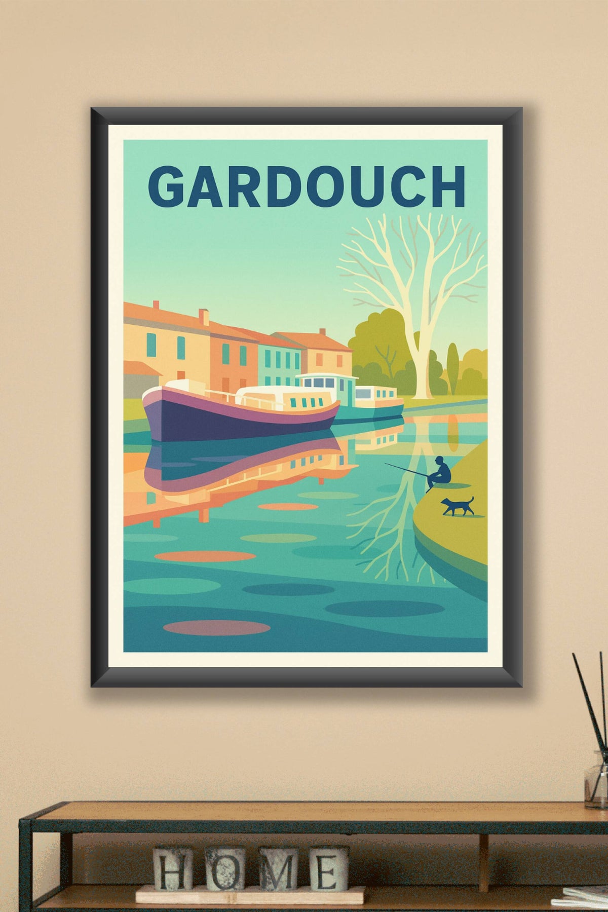 Affiche de Gardouch - Sérénité au fil de l'eau