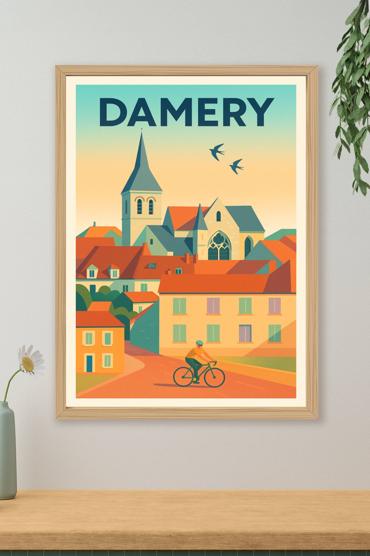 Affiche de Damery - L'élégance paisible d'une ville authentique
