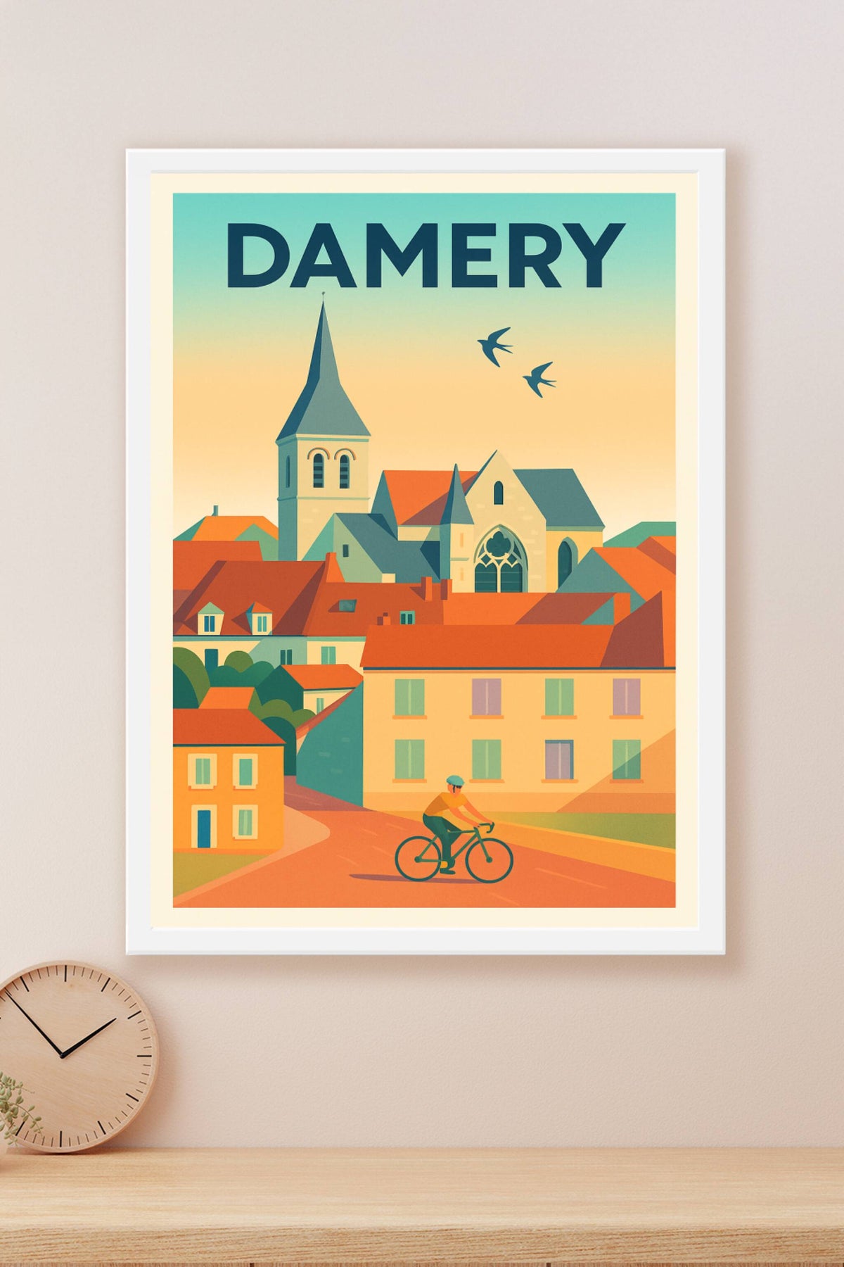 Affiche de Damery - L'élégance paisible d'une ville authentique