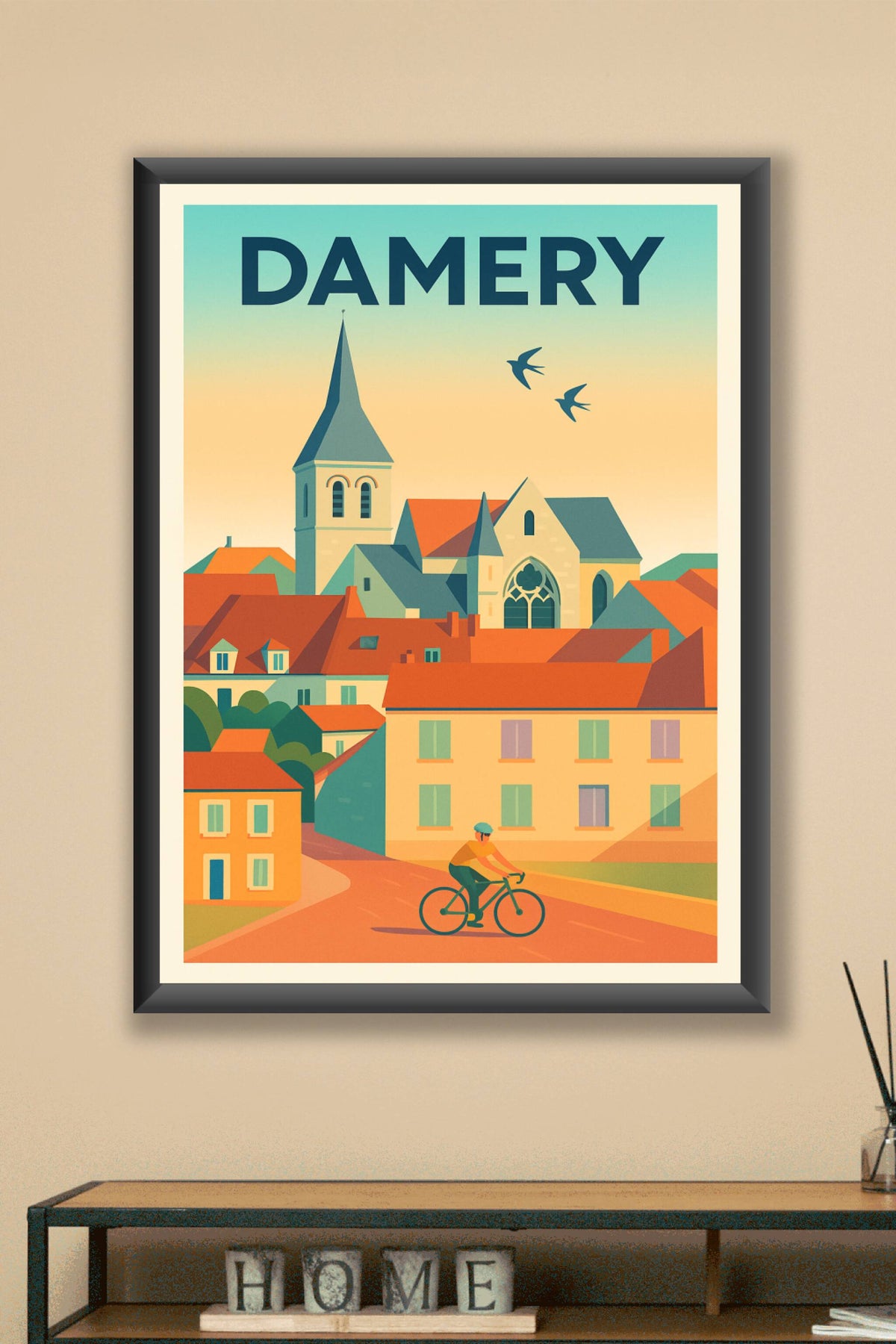 Affiche de Damery - L'élégance paisible d'une ville authentique