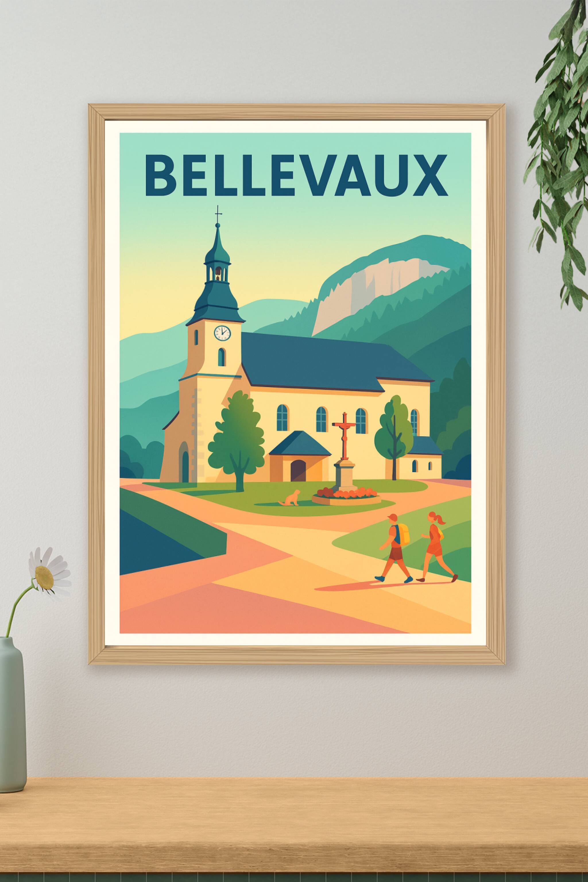 Affiche de Bellevaux - Escapade paisible au cœur des montagnes