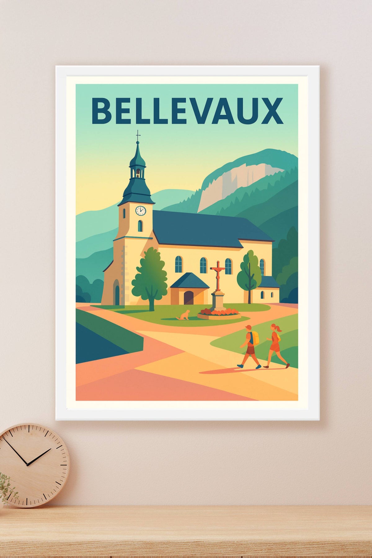 Affiche de Bellevaux - Escapade paisible au cœur des montagnes