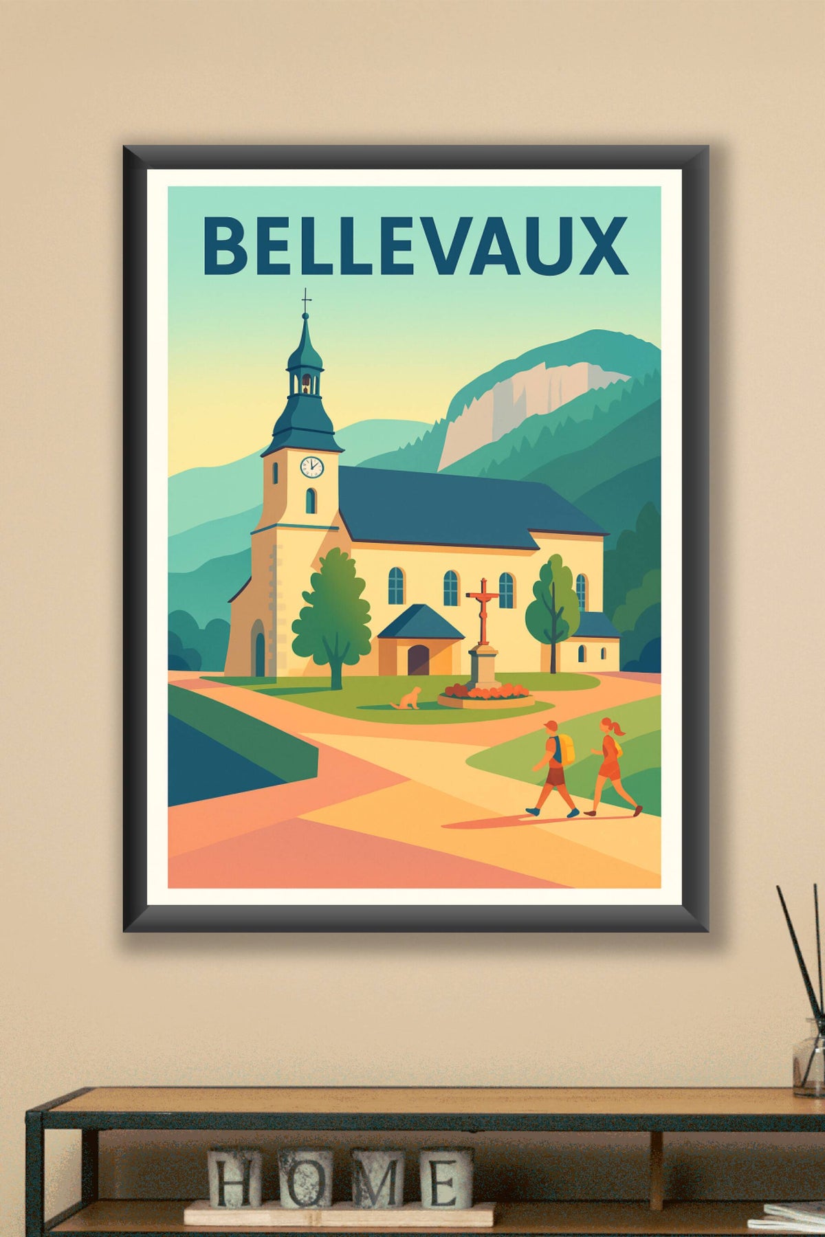 Affiche de Bellevaux - Escapade paisible au cœur des montagnes