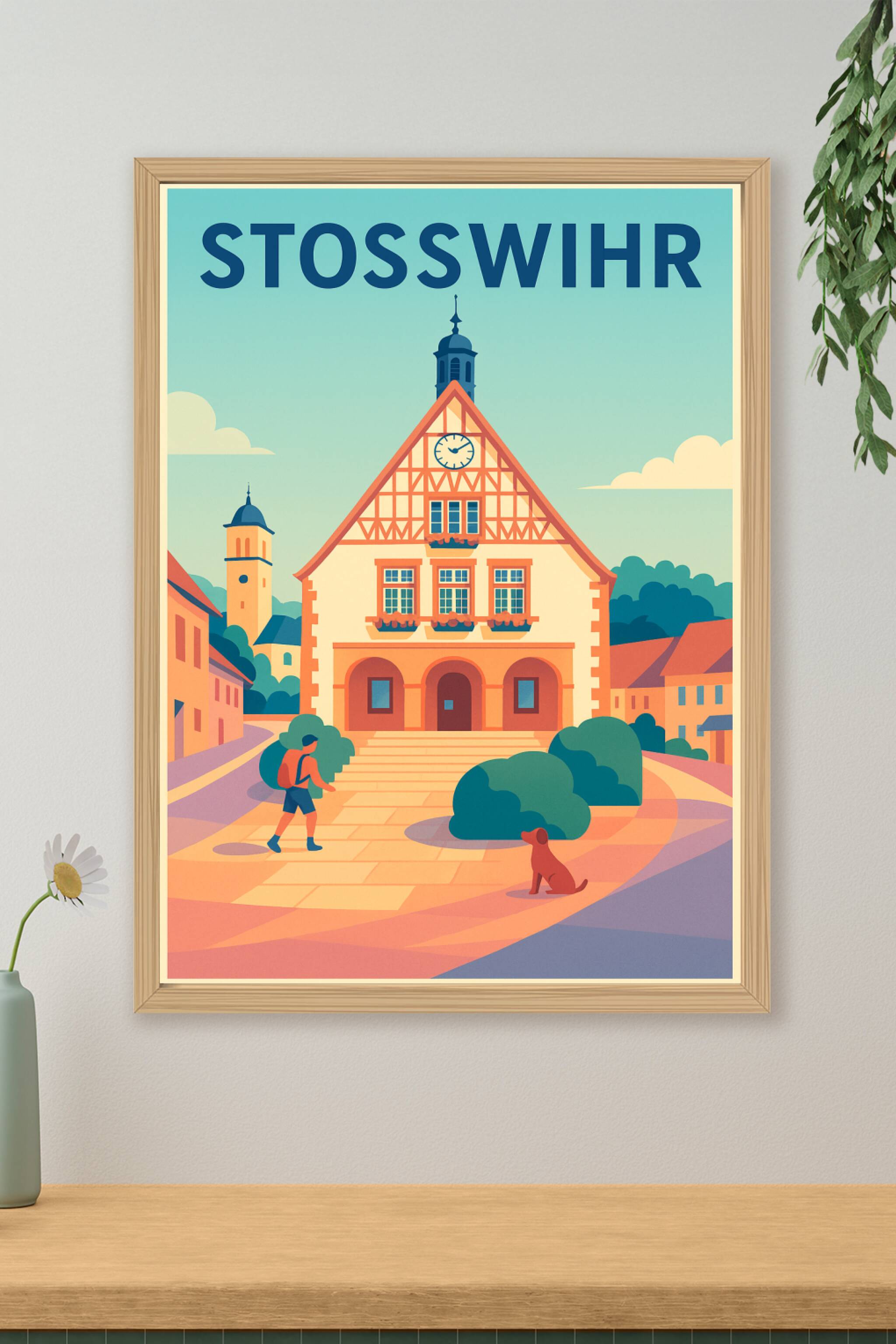 Affiche de Stosswihr - Charme pittoresque au cœur des Vosges