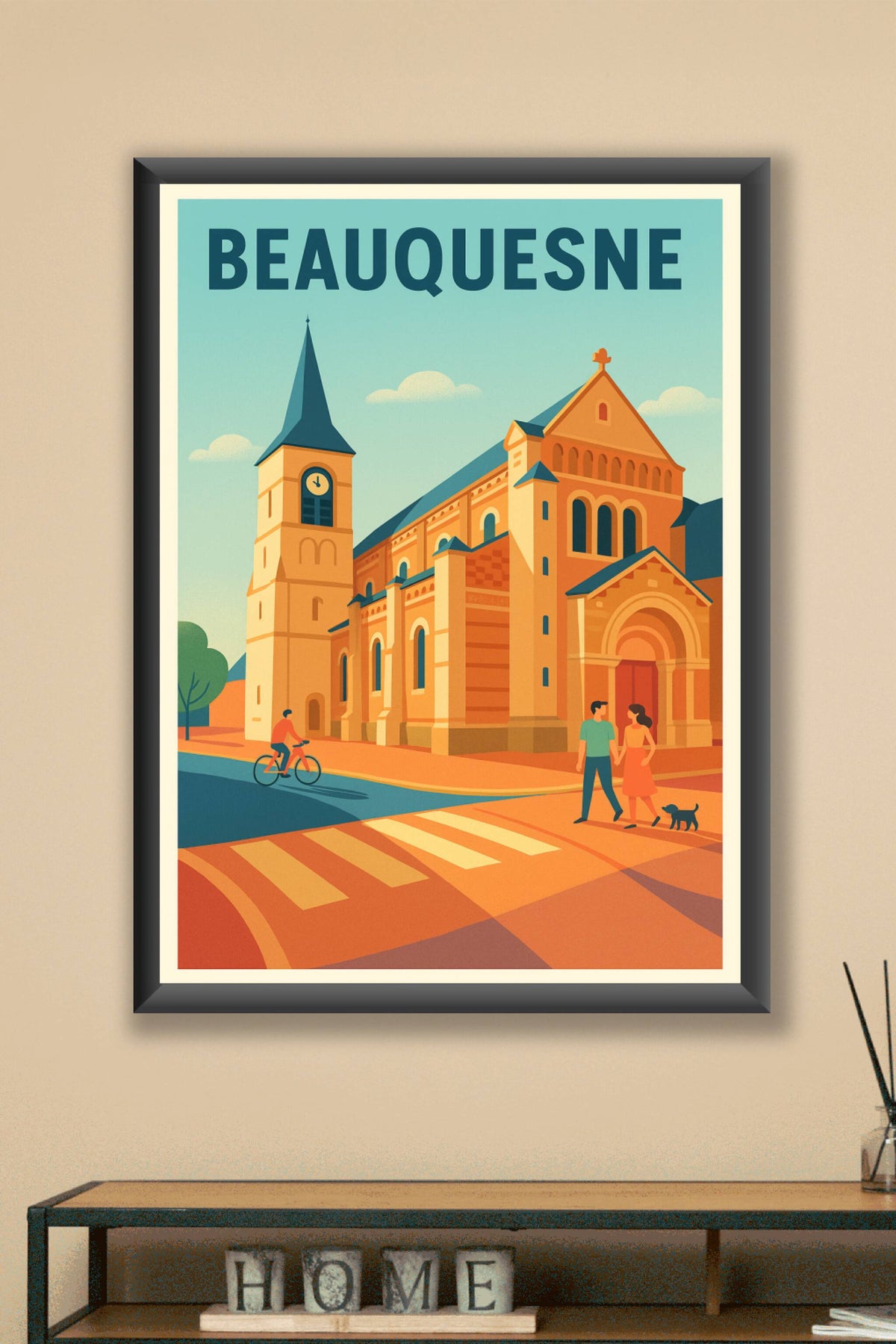 Affiche de Beauquesne - Charme et sérénité au cœur du village