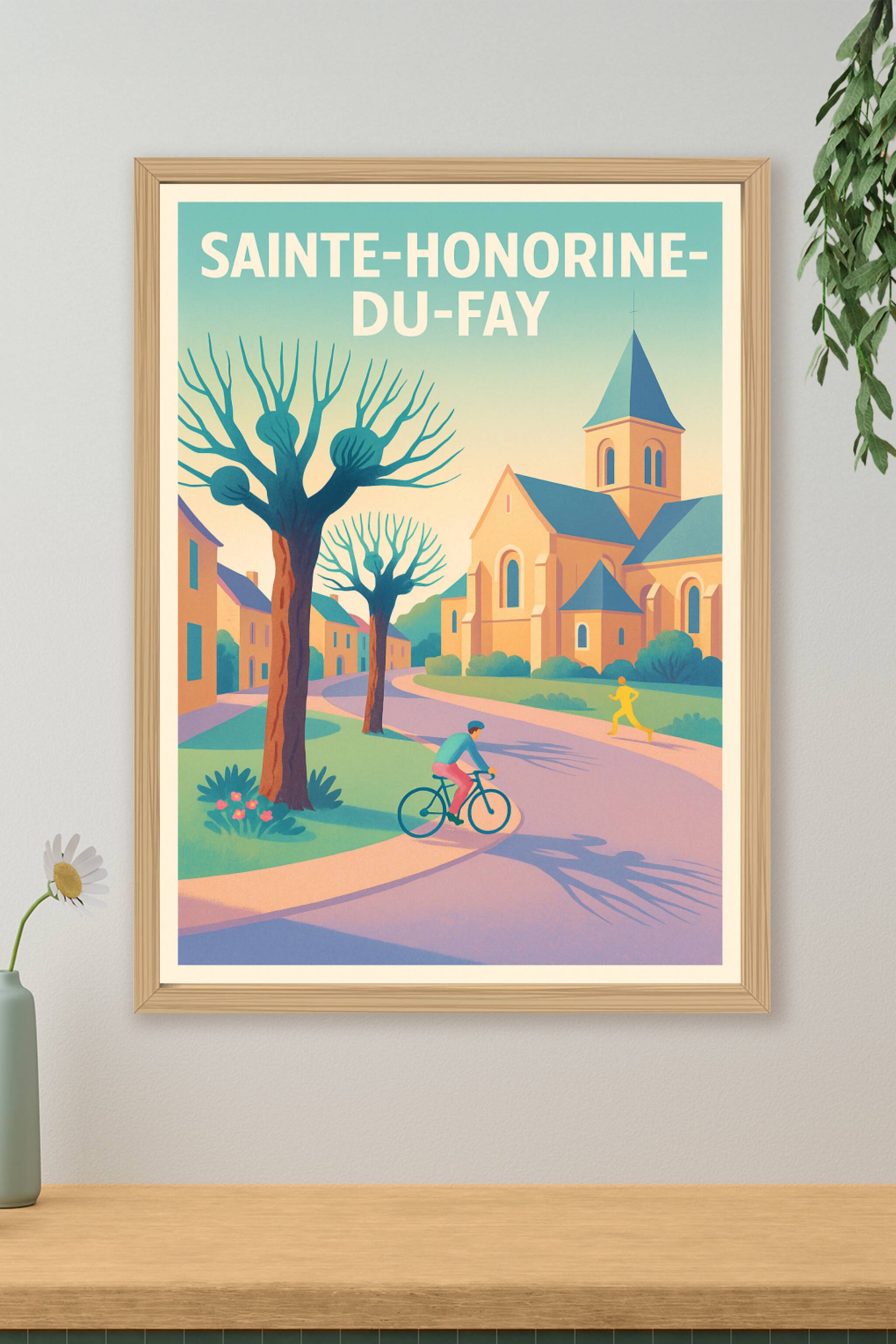 Affiche de Sainte-Honorine-du-Fay - Charme bucolique et douceur de vie