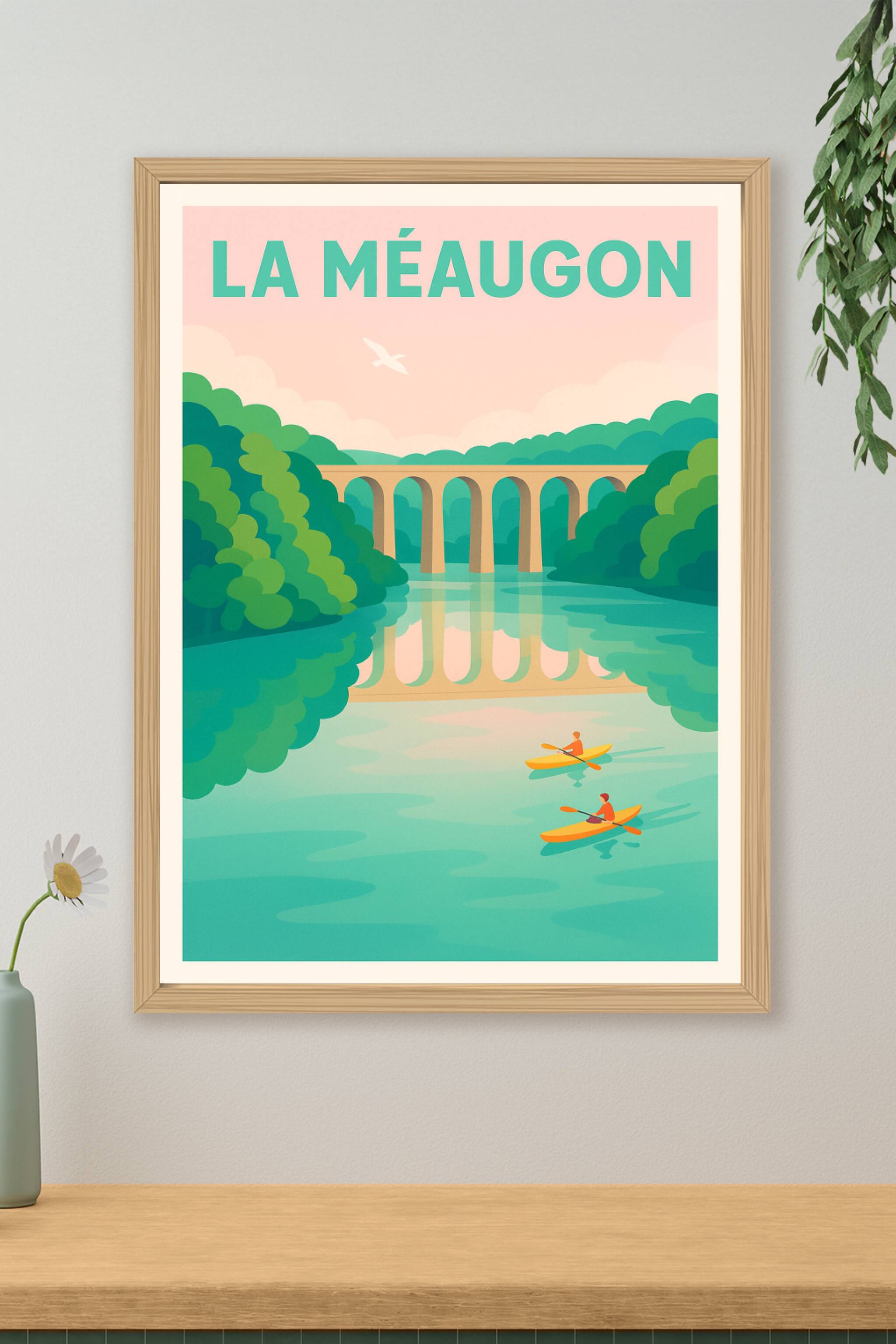 Affiche de La Méaugon - Sérénité au fil de l'eau
