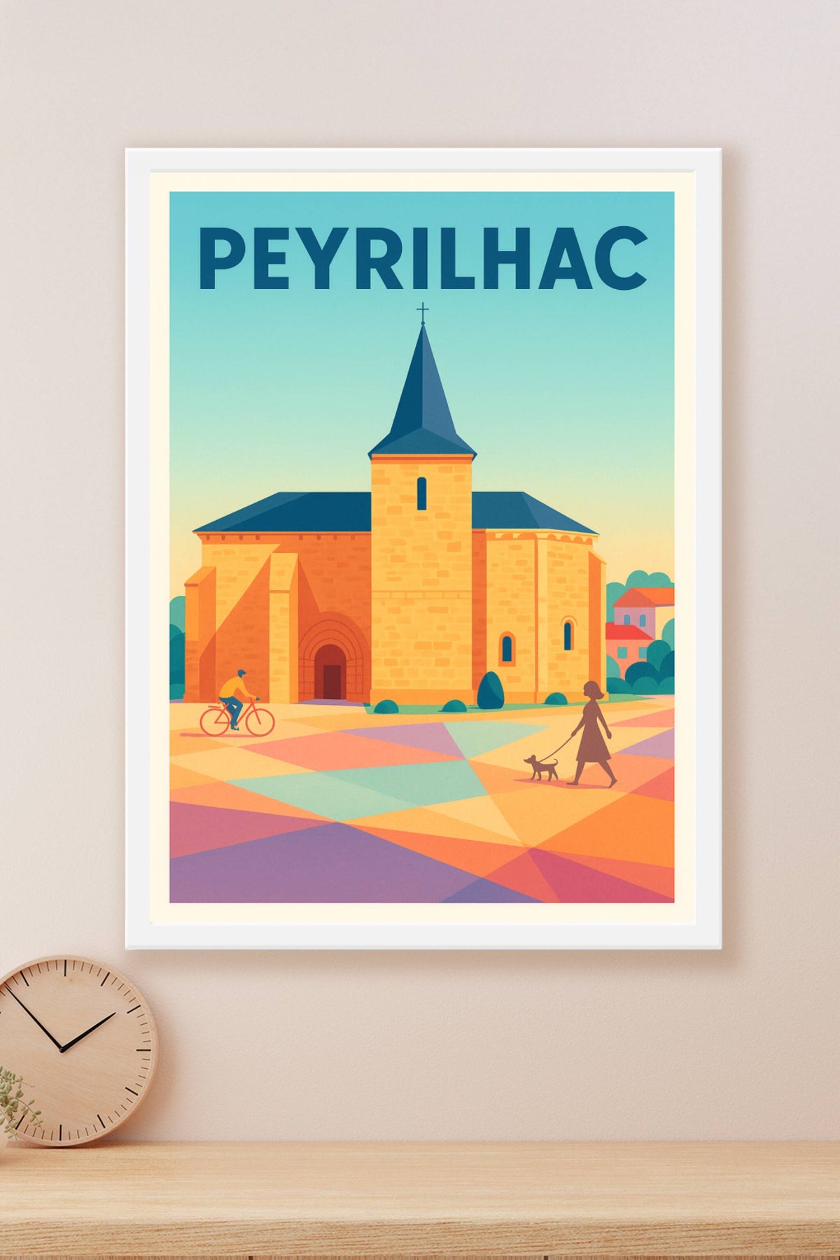 Affiche de Peyrilhac - L'élégance intemporelle au cœur de la ville