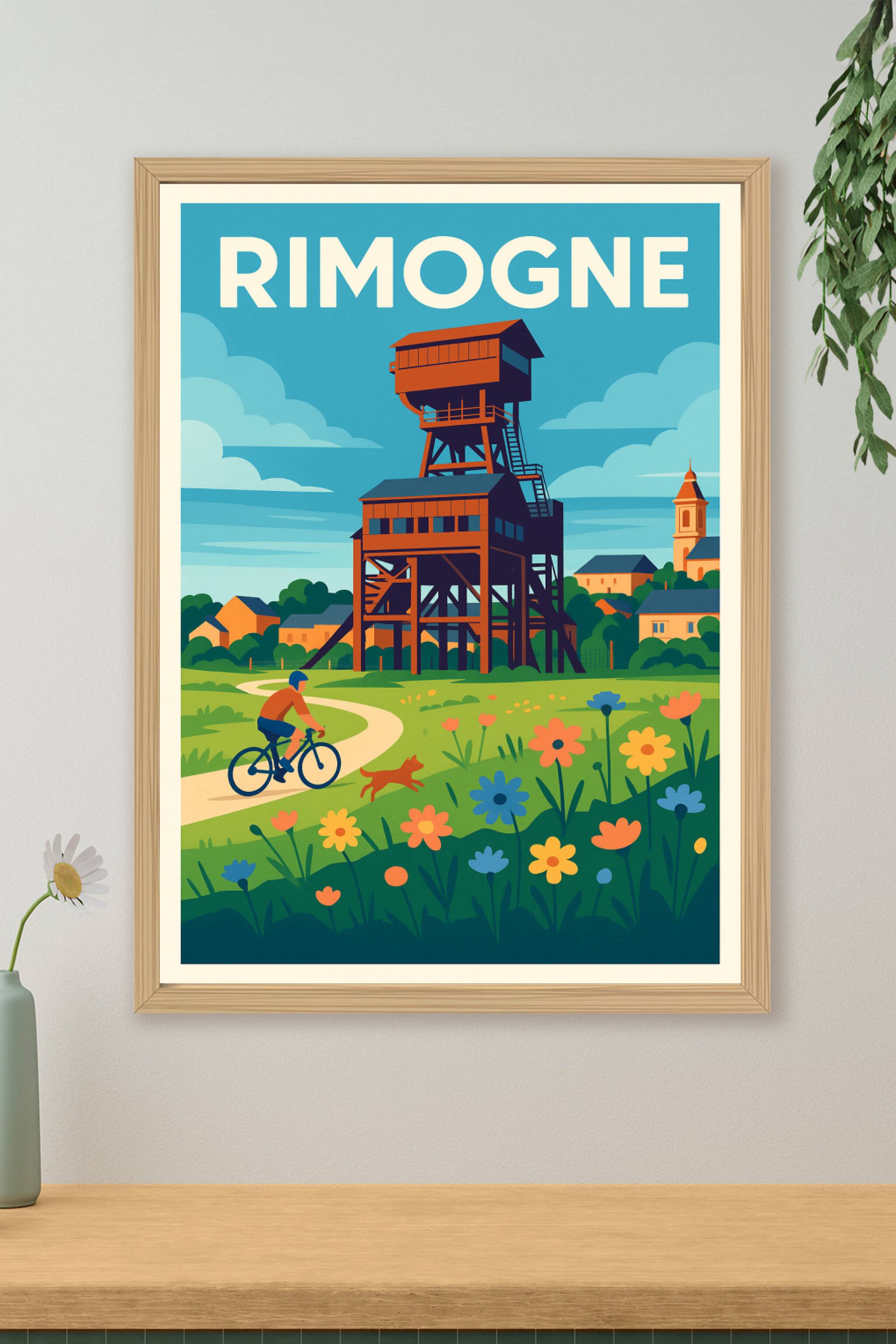Affiche de Rimogne - L'esprit paisible d'une campagne authentique
