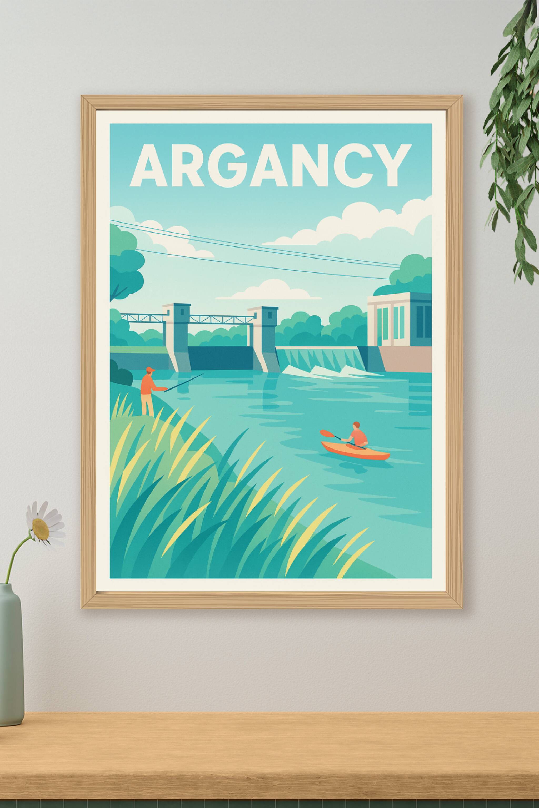Affiche de Argancy - Escapade paisible au fil de l'eau