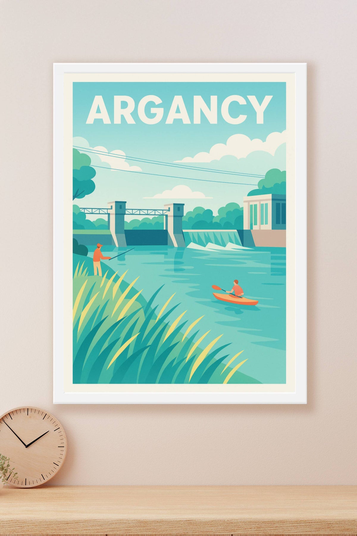 Affiche de Argancy - Escapade paisible au fil de l'eau