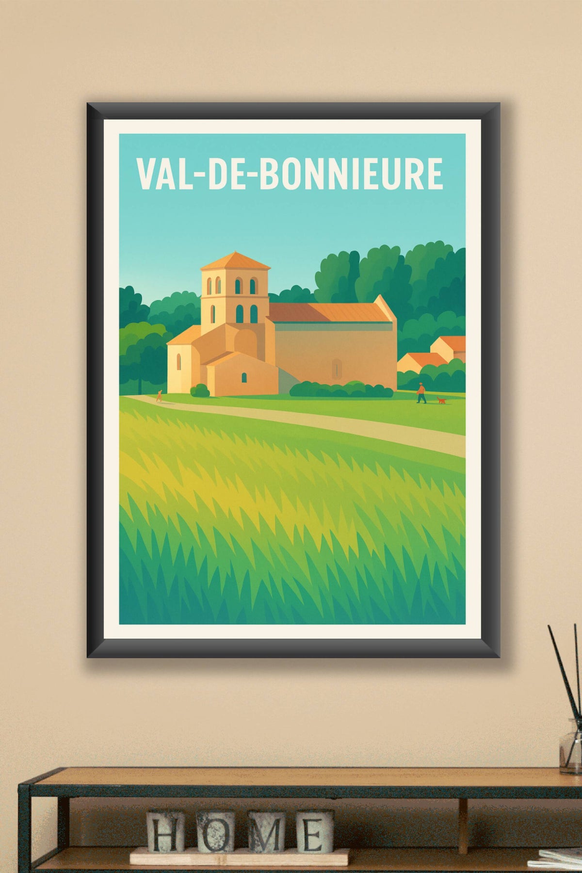 Affiche de Val-de-Bonnieure - Charme et sérénité au cœur de la campagne