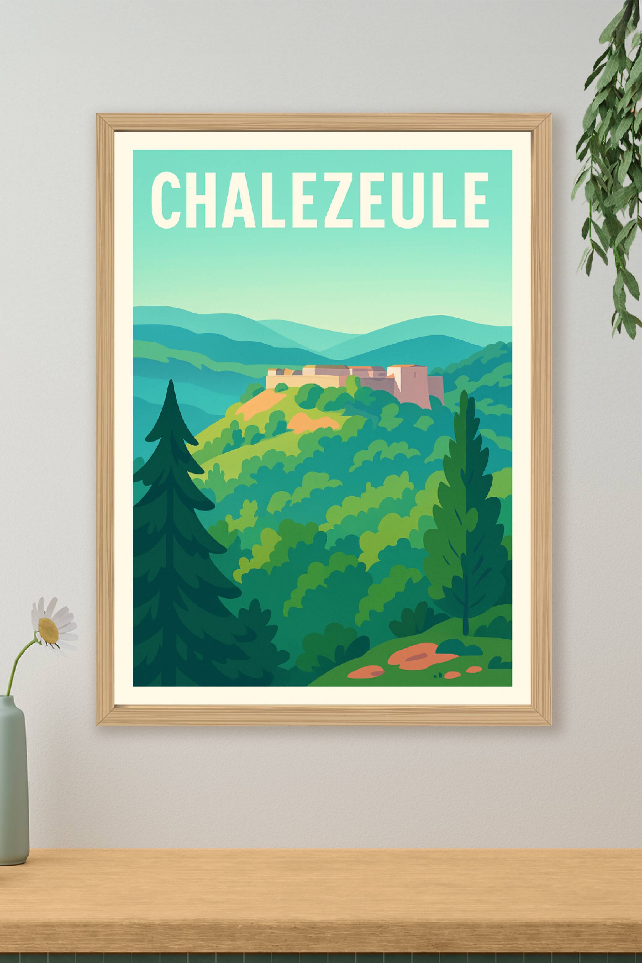 Affiche de Chalezeule - Tranquillité et nature en douceur
