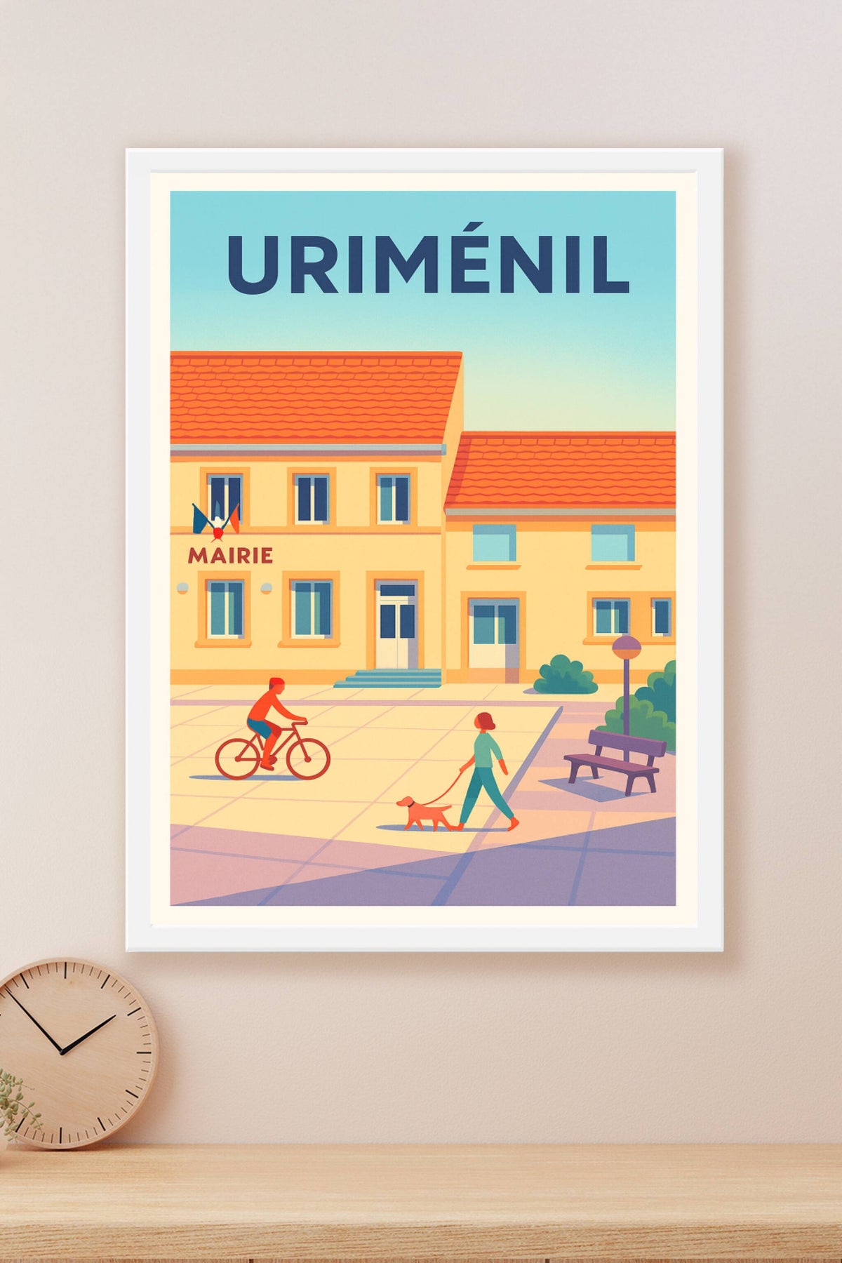 Affiche de Uriménil - Charme et douceur de vie au cœur du village