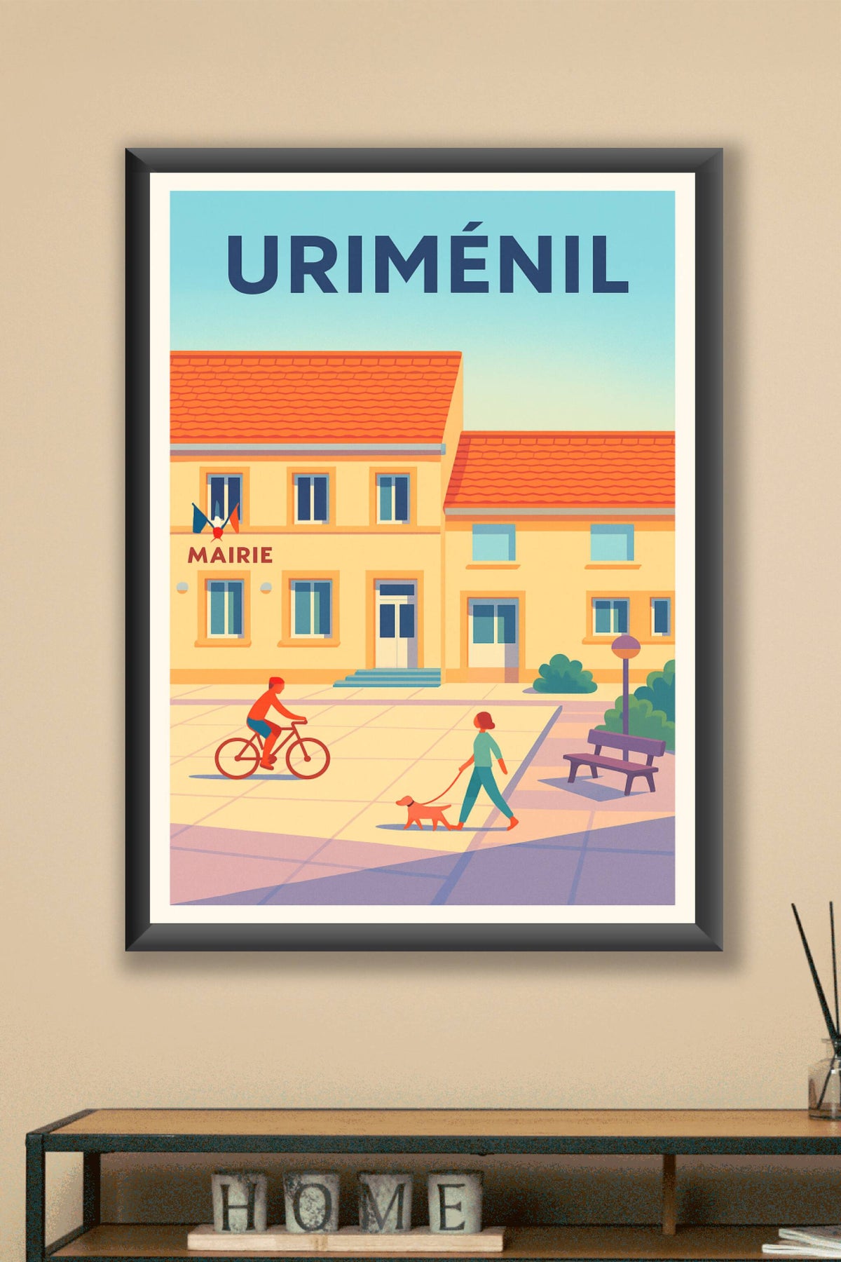 Affiche de Uriménil - Charme et douceur de vie au cœur du village