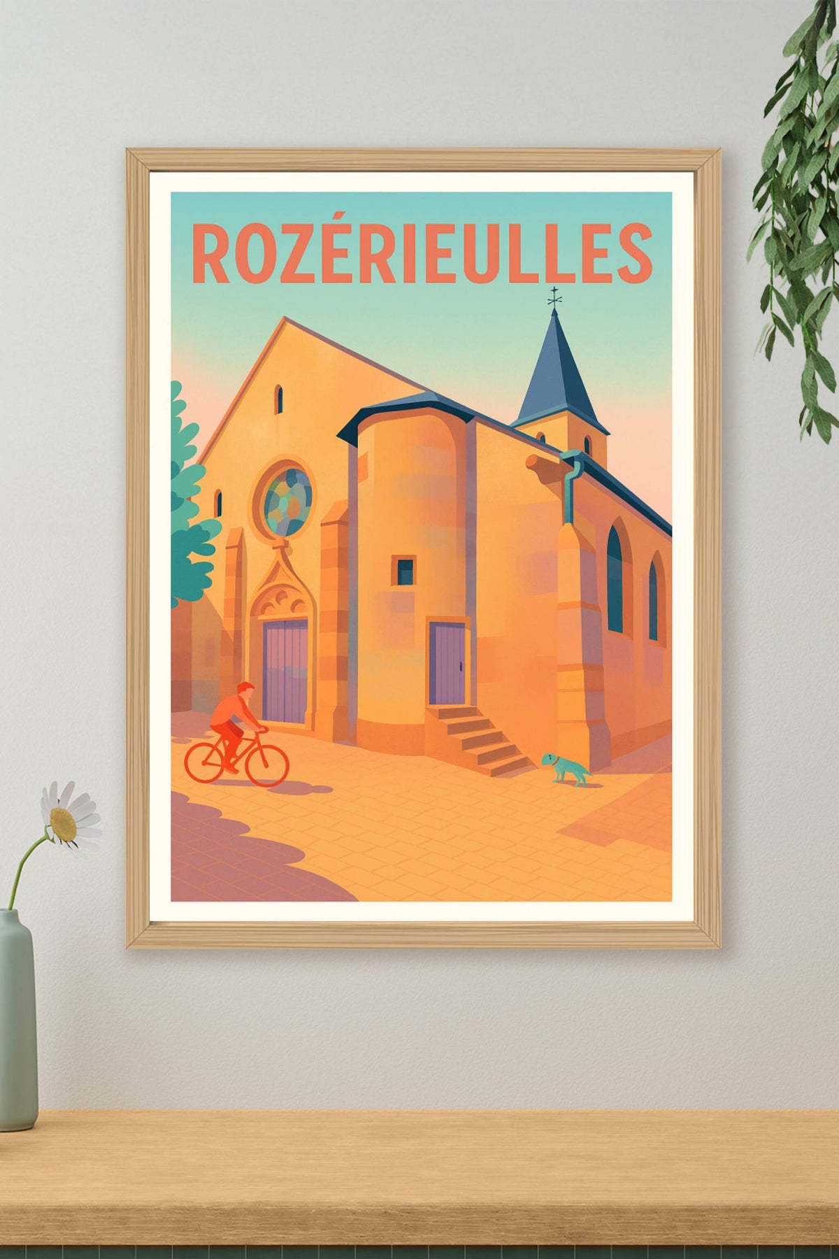 Affiche de Rozérieulles - Charme et sérénité au cœur du village