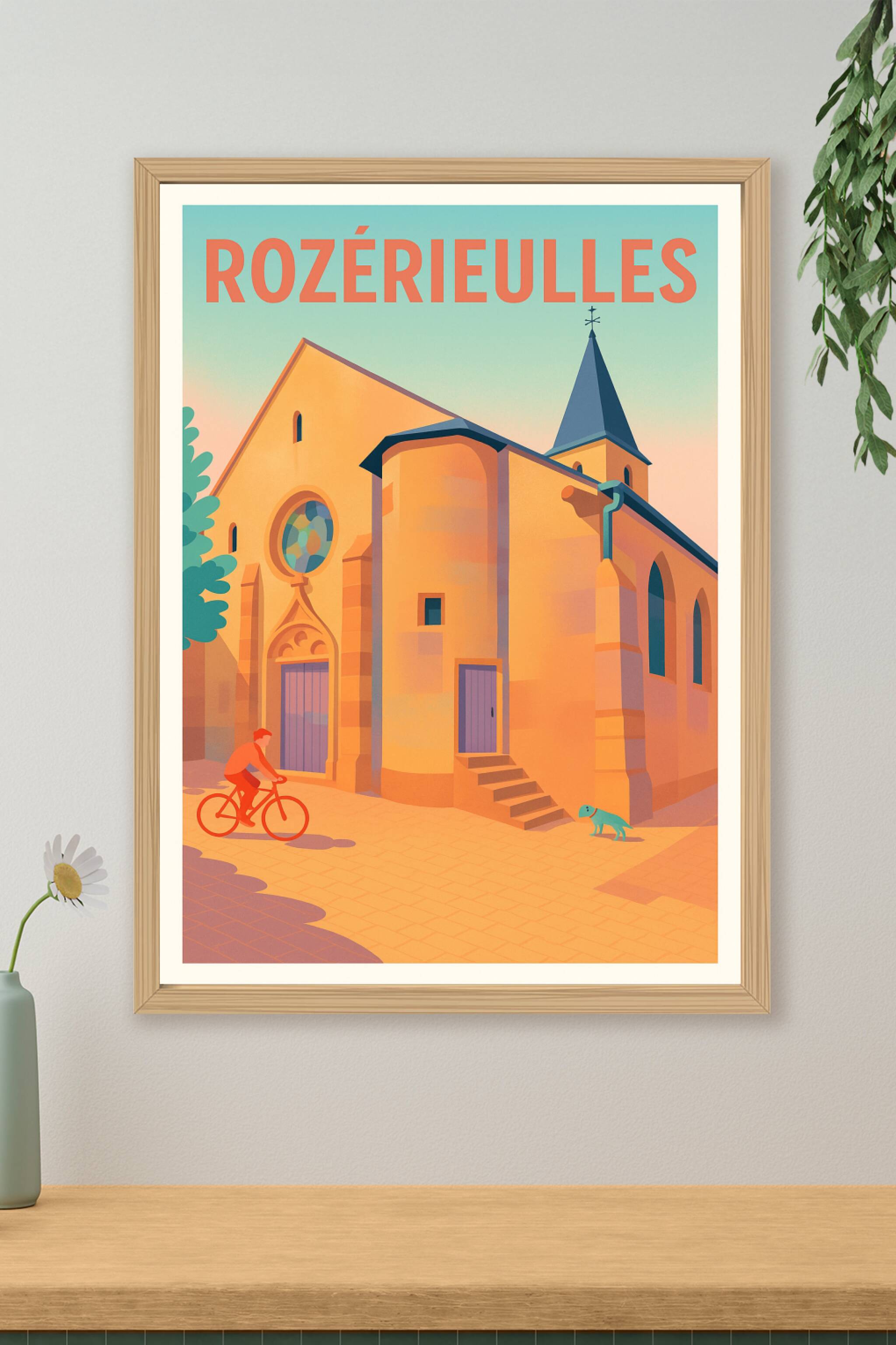 Affiche de Rozérieulles - Charme et sérénité au cœur du village