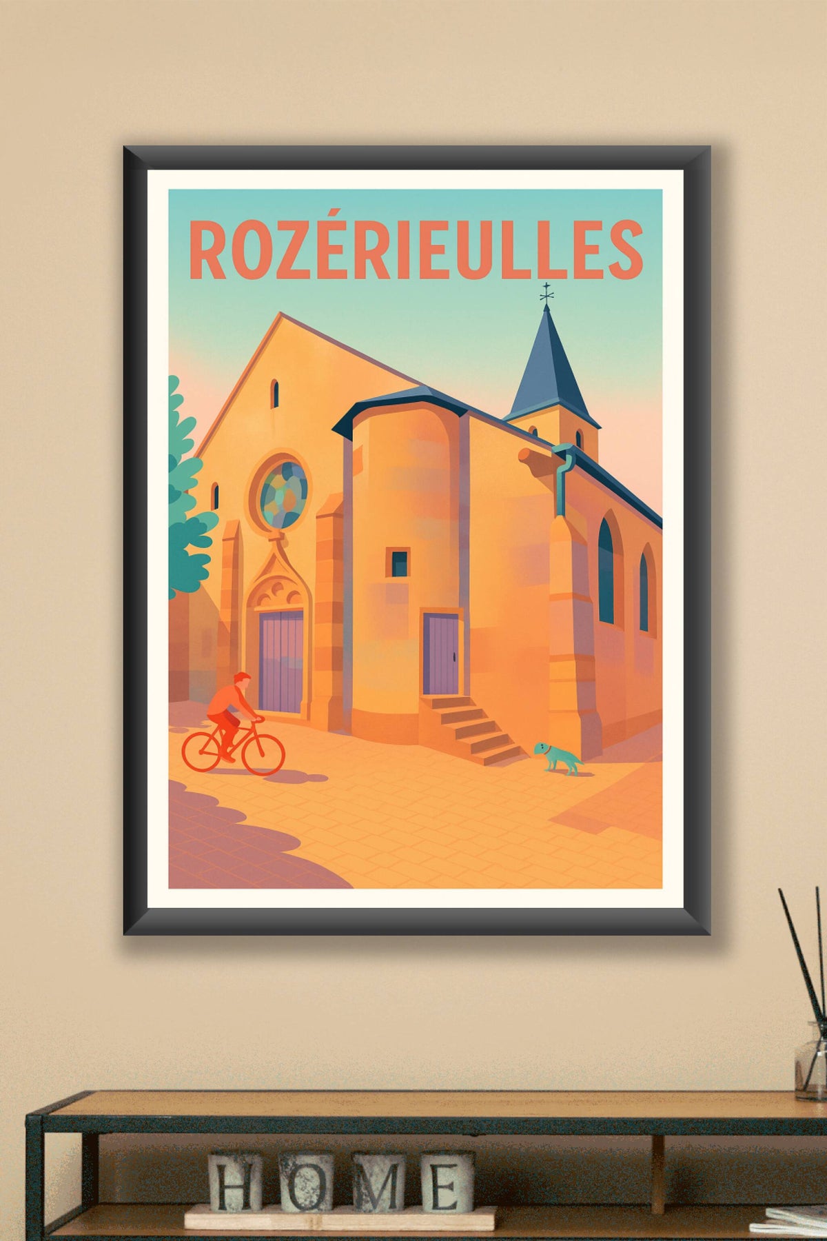 Affiche de Rozérieulles - Charme et sérénité au cœur du village