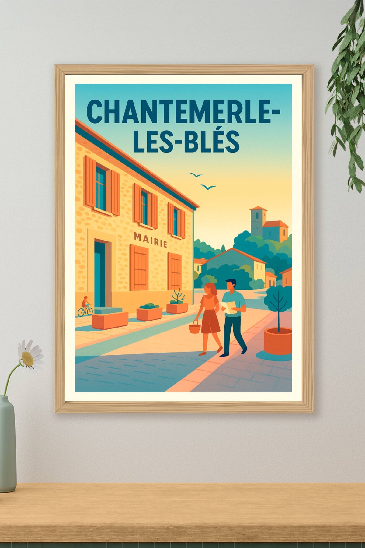 Affiche de Chantemerle-les-Blés - Charme et douceur de la vie locale