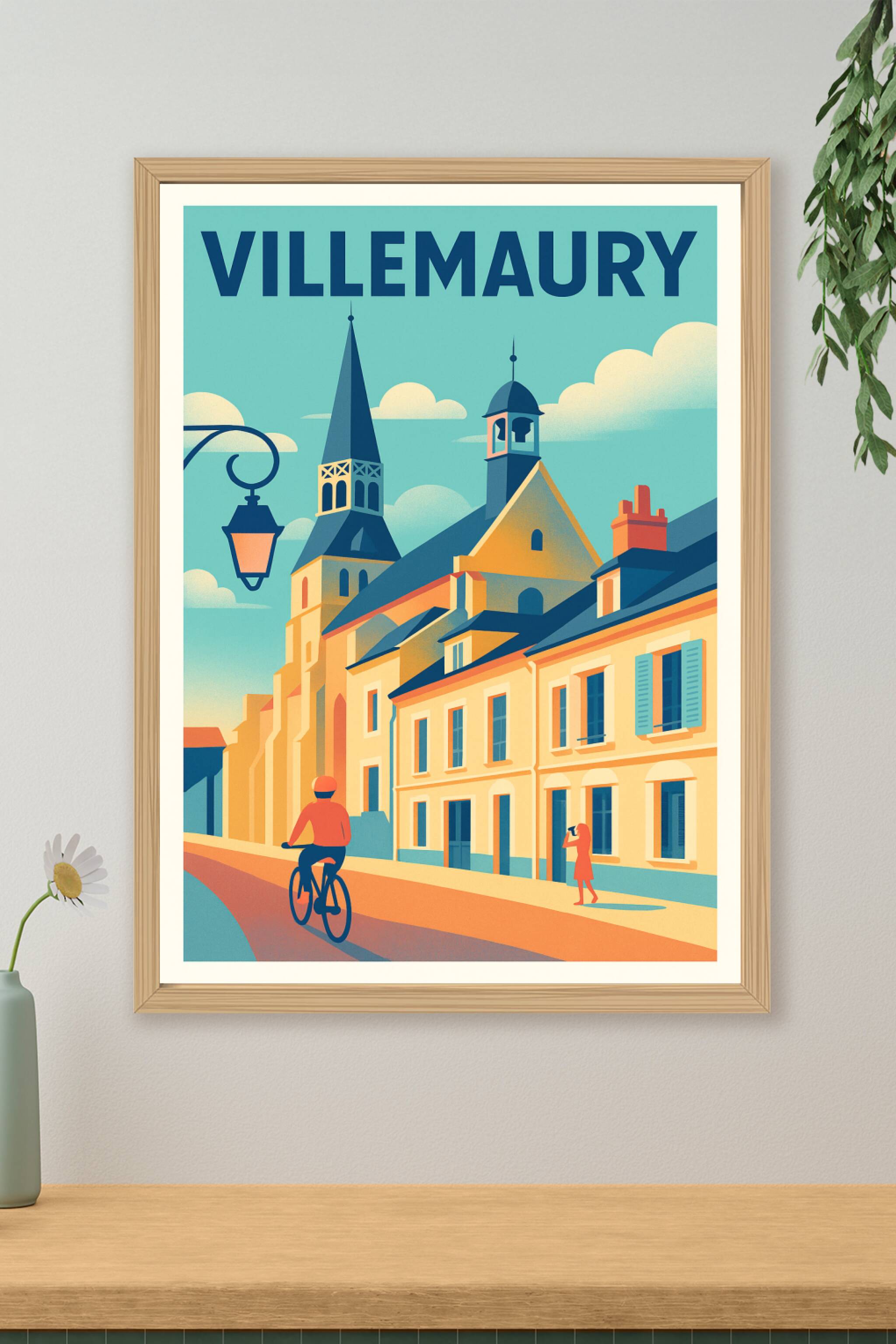 Affiche de Villemaury - Charme et Sérénité au Cœur de la Ville