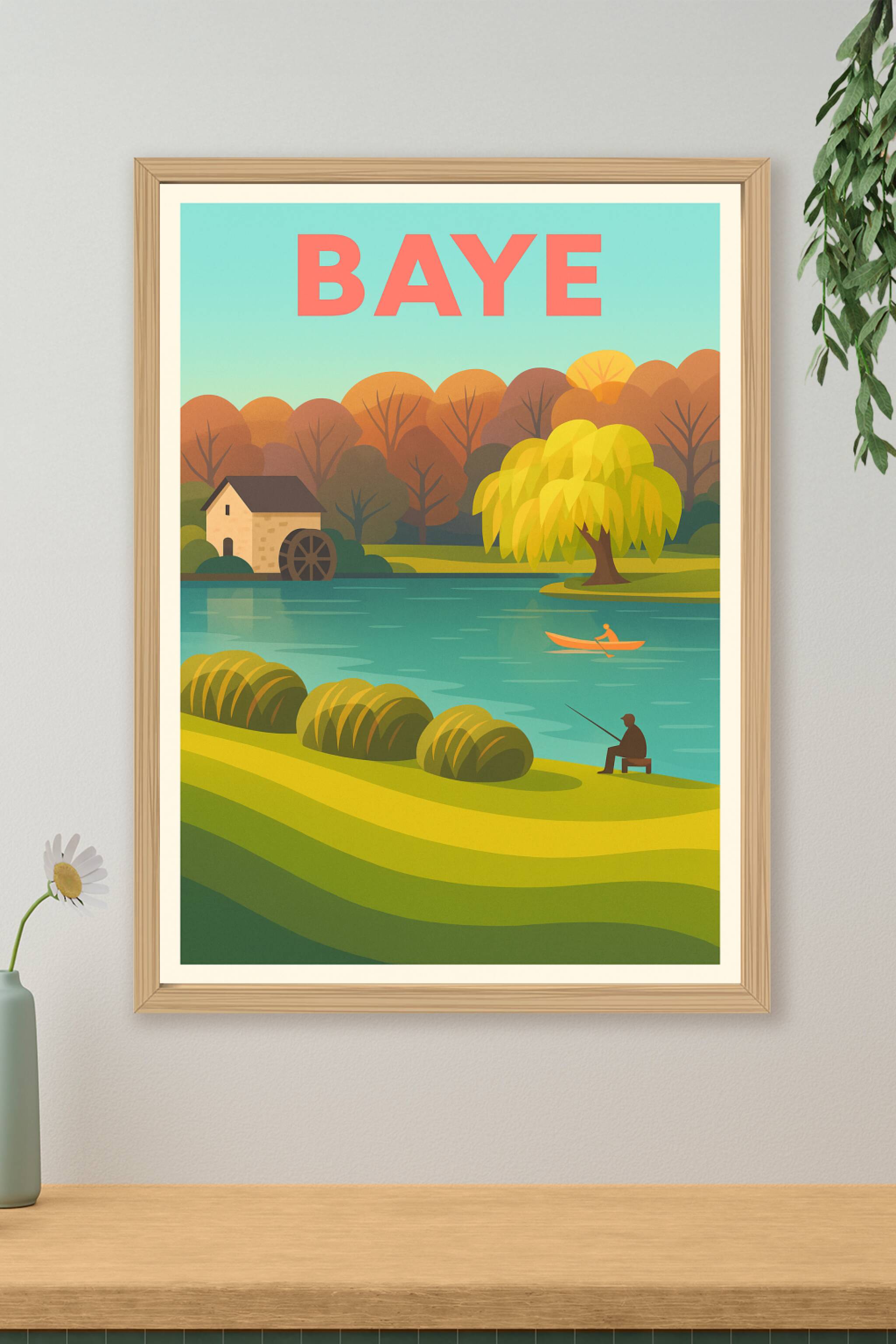 Affiche de Baye - Charme et sérénité en pleine nature