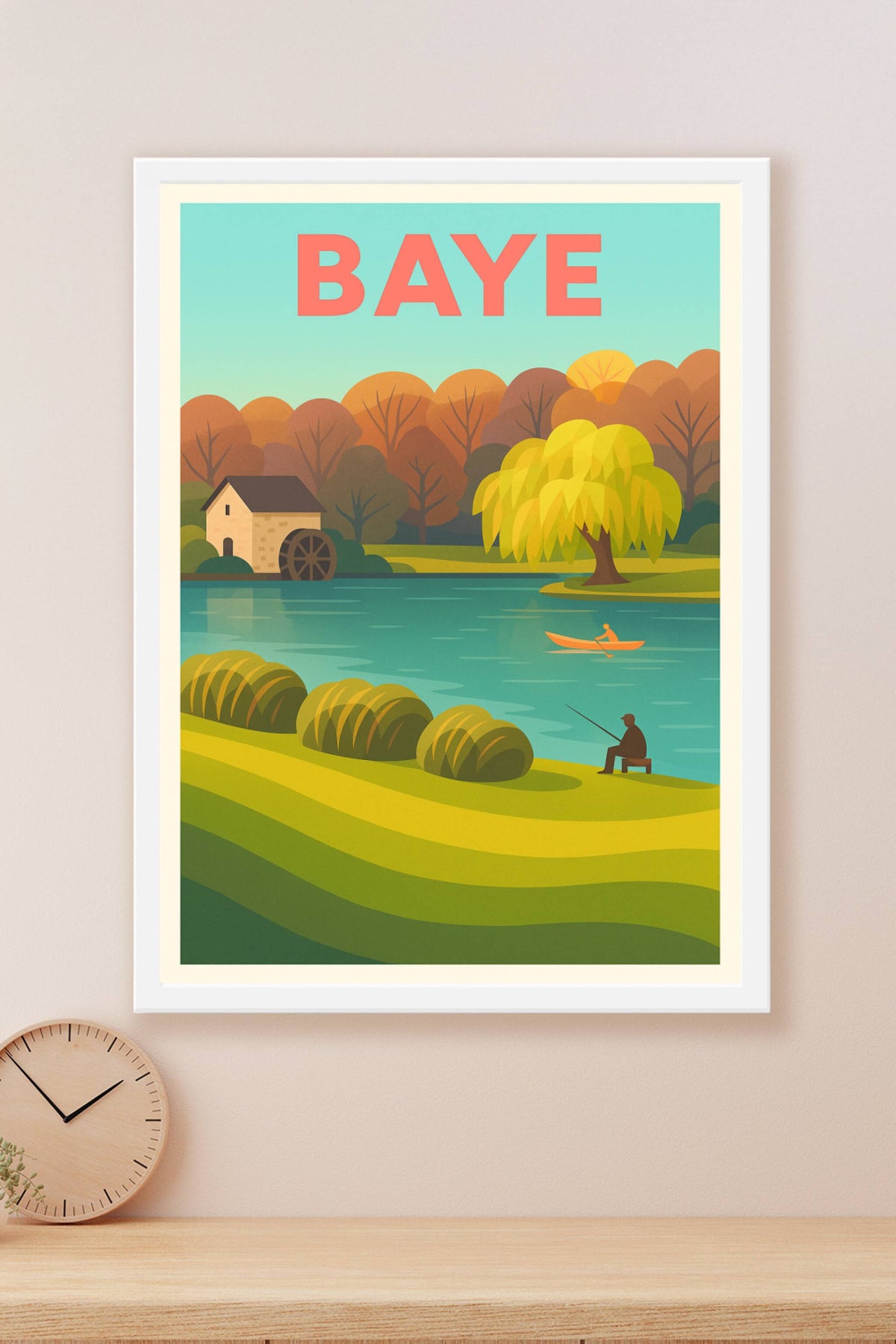 Affiche de Baye - Charme et sérénité en pleine nature
